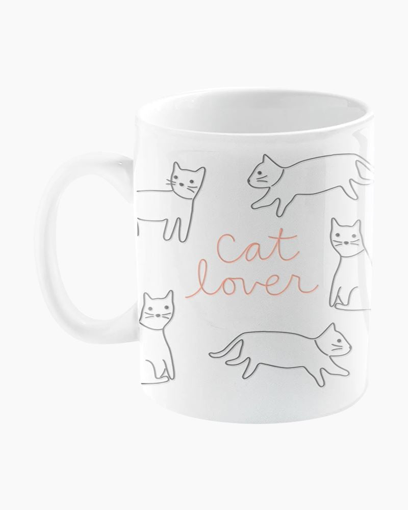 Cat Lover Montana Ceramic Mug