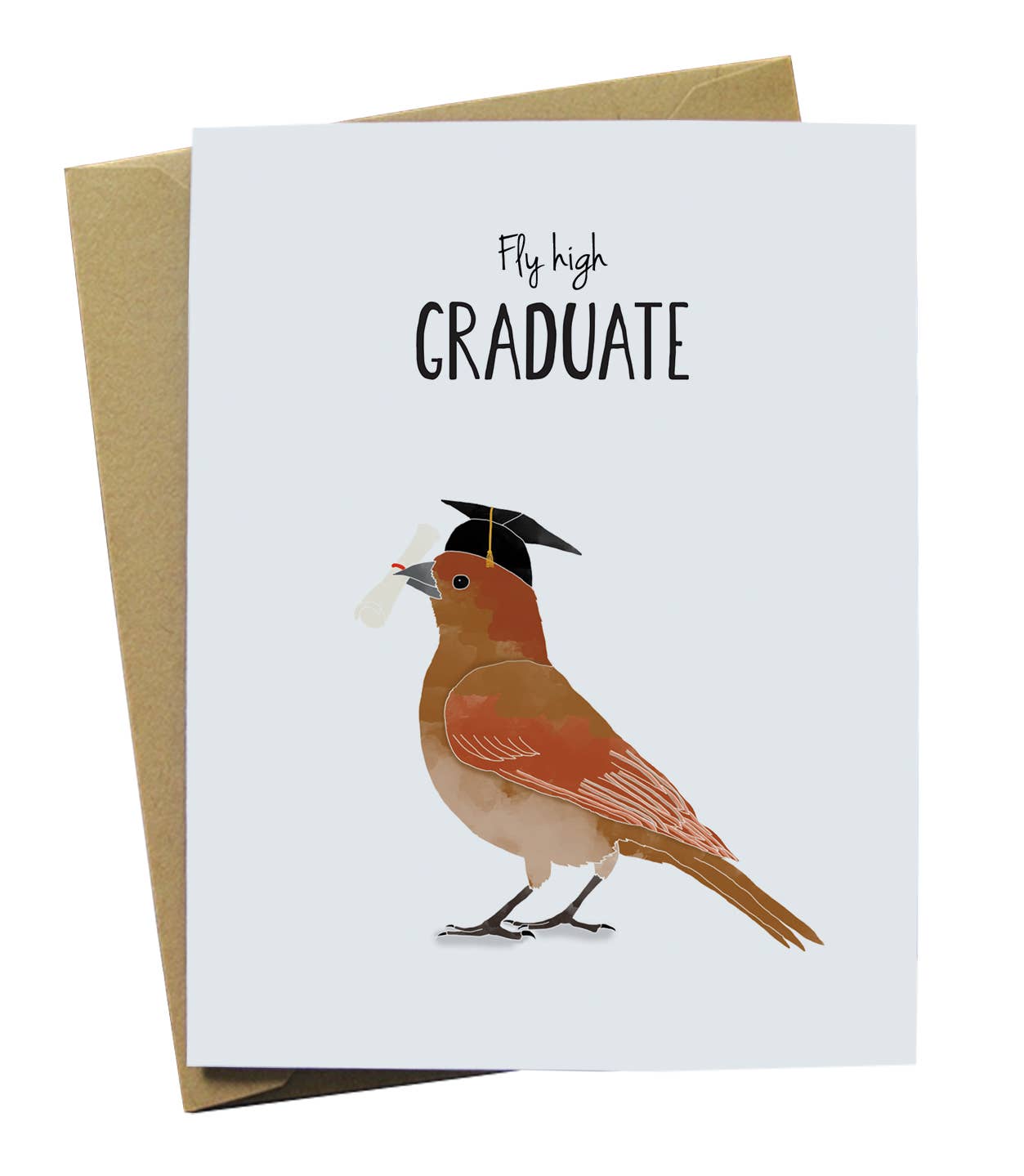 Fly High Graduation Card