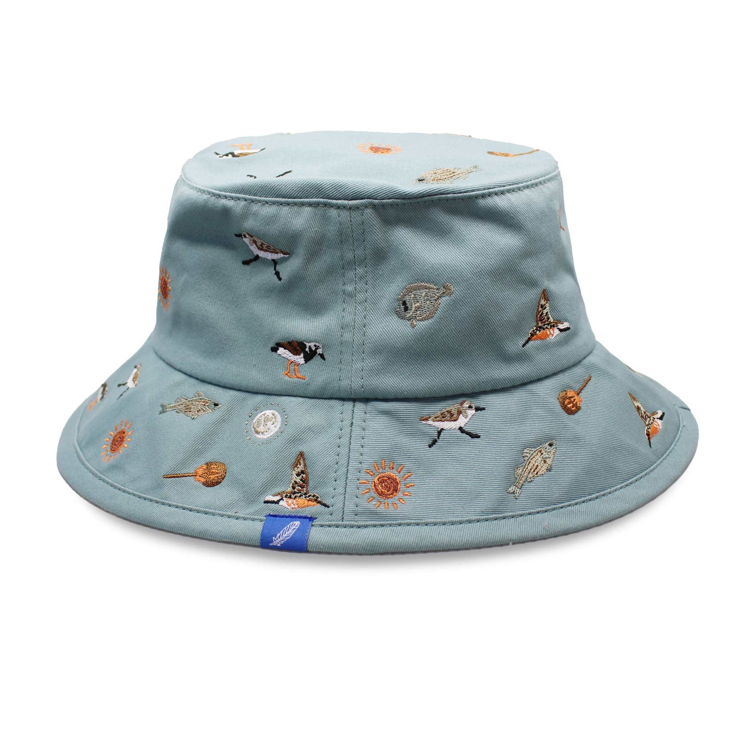 Atlantic Blue Beach Life Bucket Hat