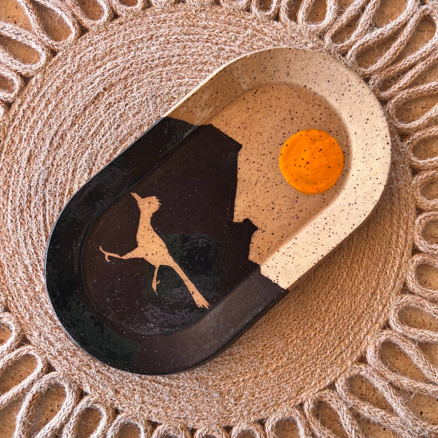 Desert Silhouette Trinkets: Hawk