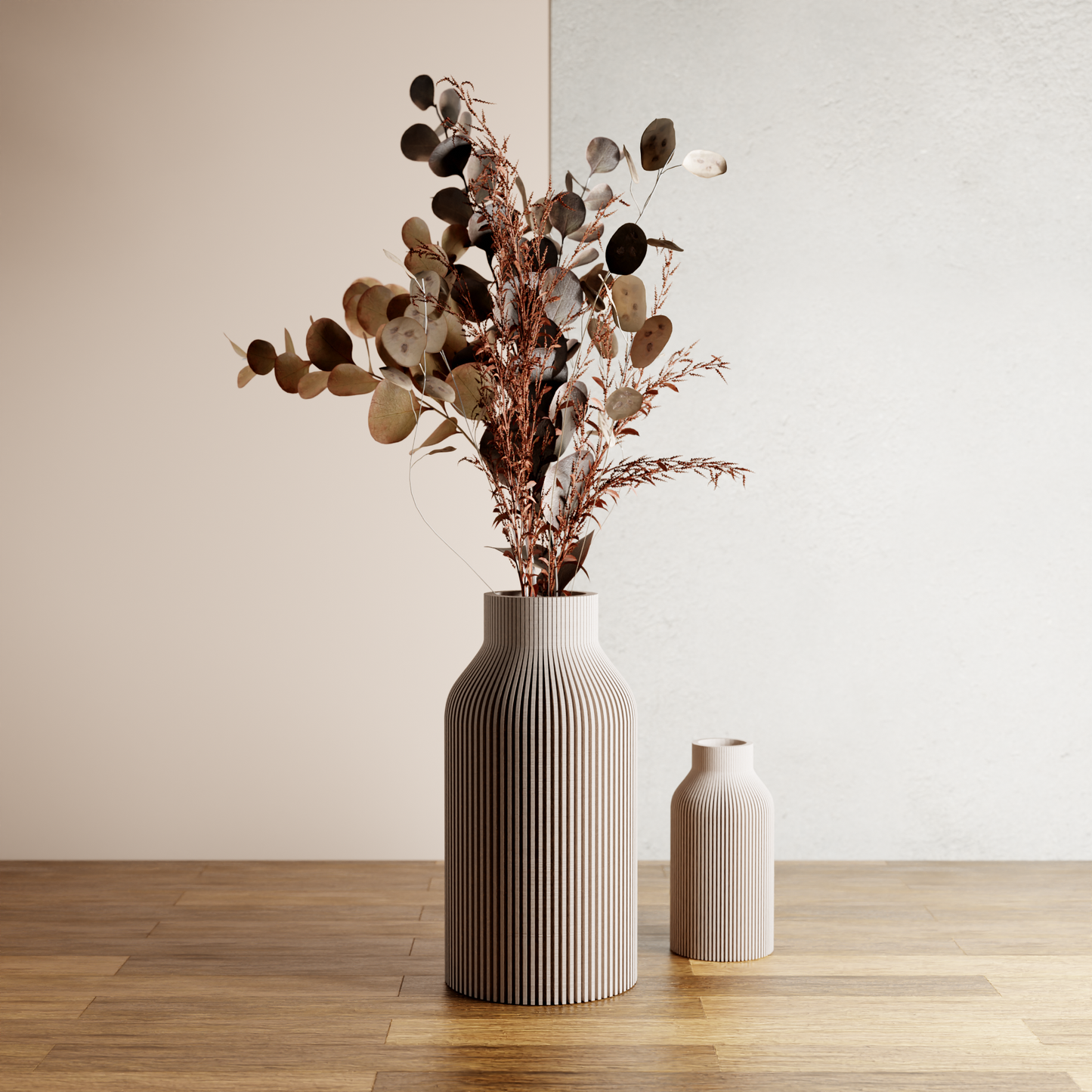Bottle Vase White 8