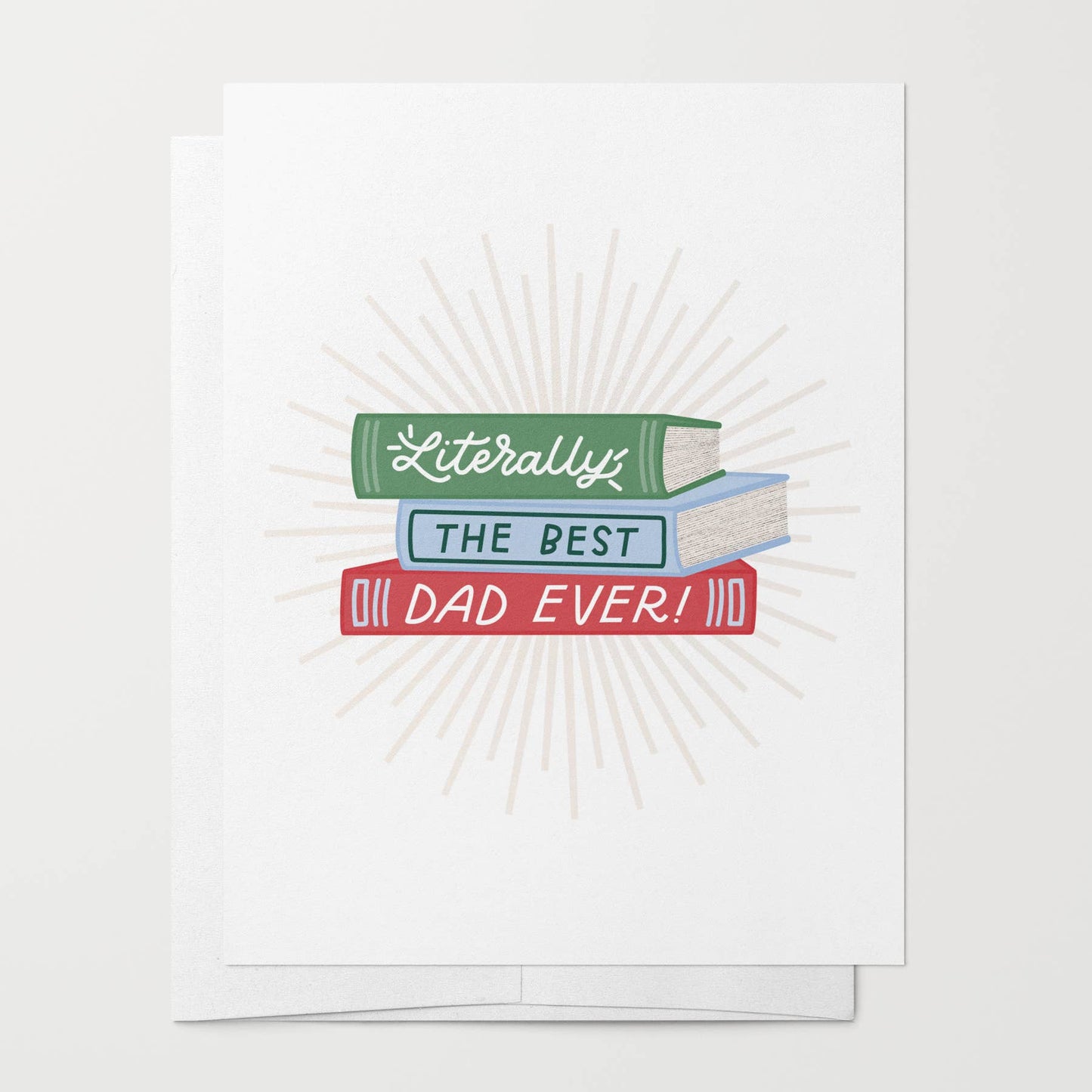 Literally The Best Dad Card