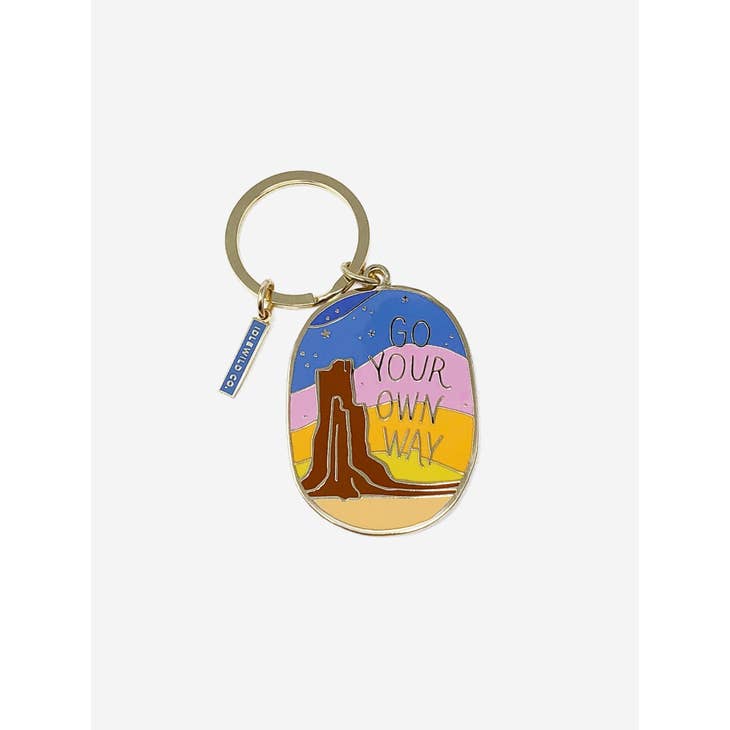 Go Your Own Way Keychain