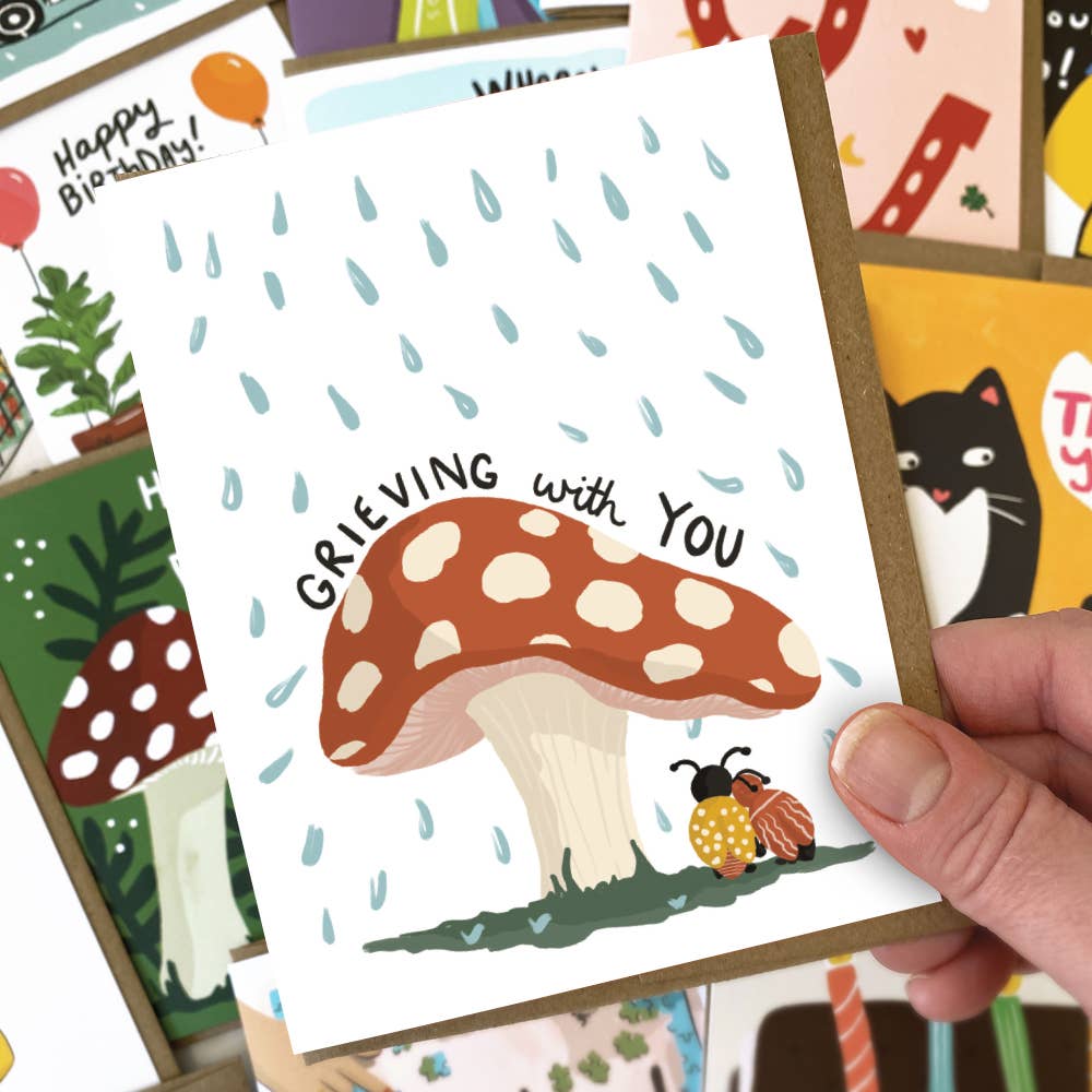 Grieving With You - Sympathy Card