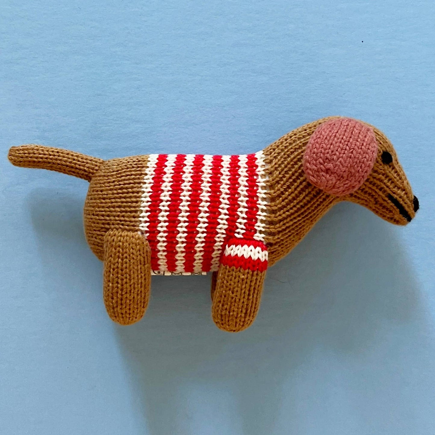 Dog Baby Rattle | Blue