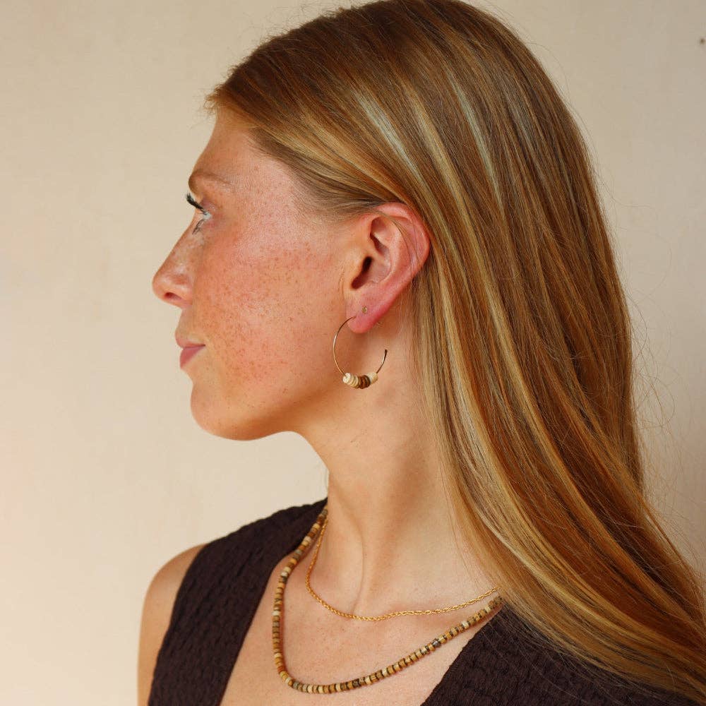 Sierra Hoops: 14k Gold Fill