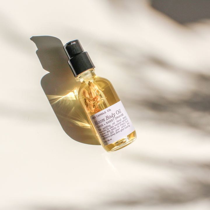 1502 Candle Co. Bath & Body Oil | Bloom Ylang Ylang + Sweet Orange