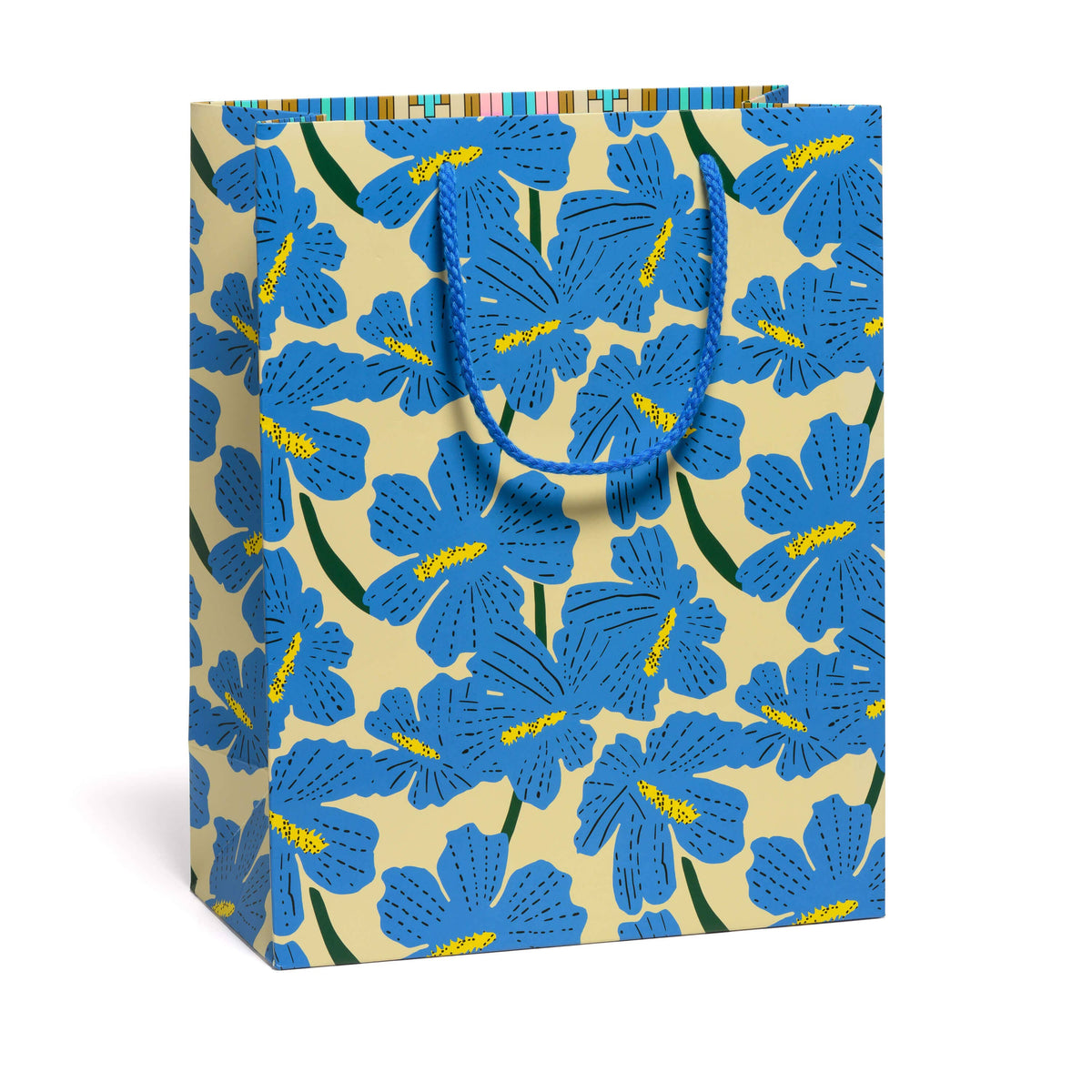 Hibiscus large gift bag: Large