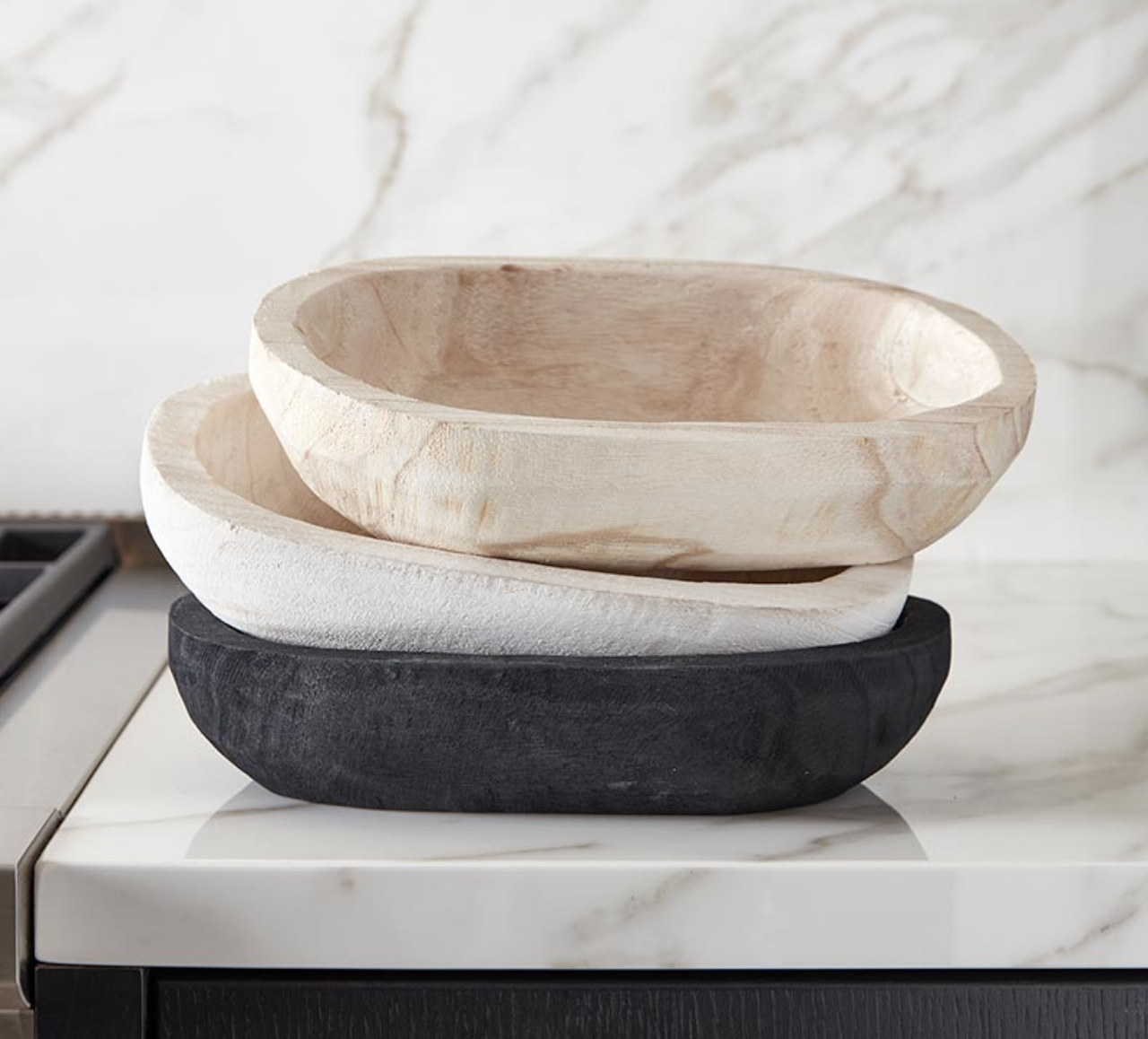 Paulownia Dough Bowl