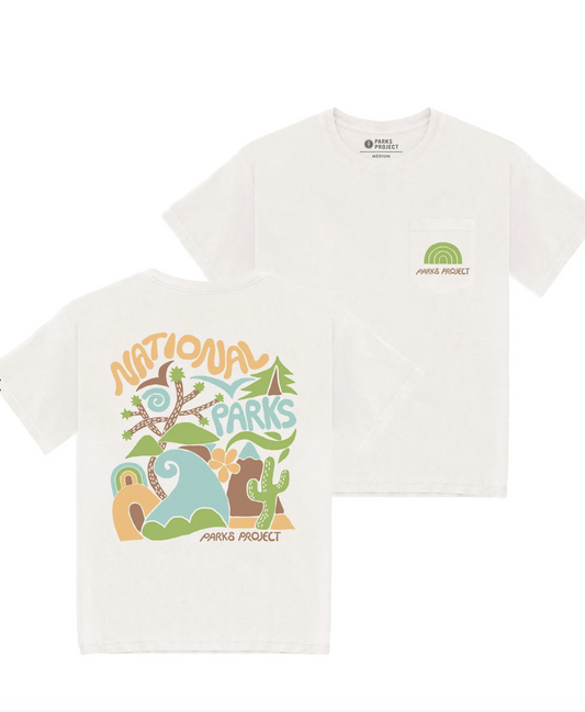 National Parks Whirled Pocket Tee
