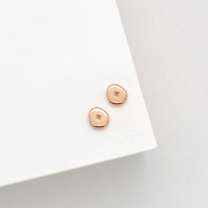Vega Stud Earrings: Sterling Silver