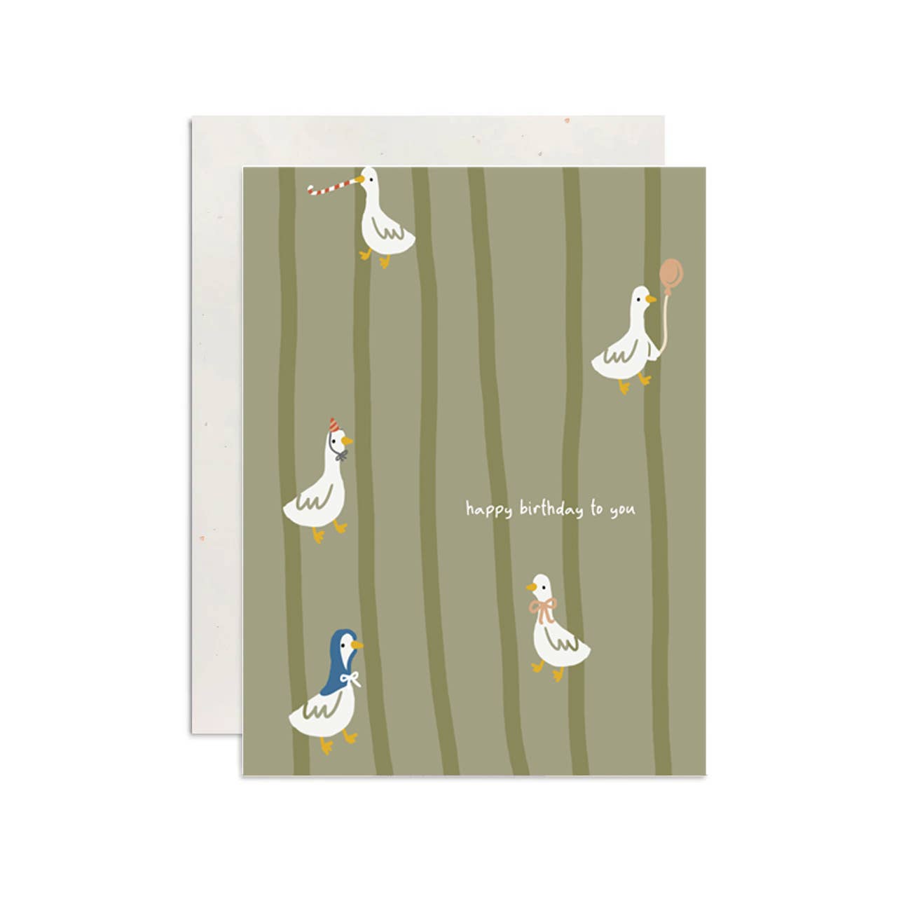 Goose Birthday Card