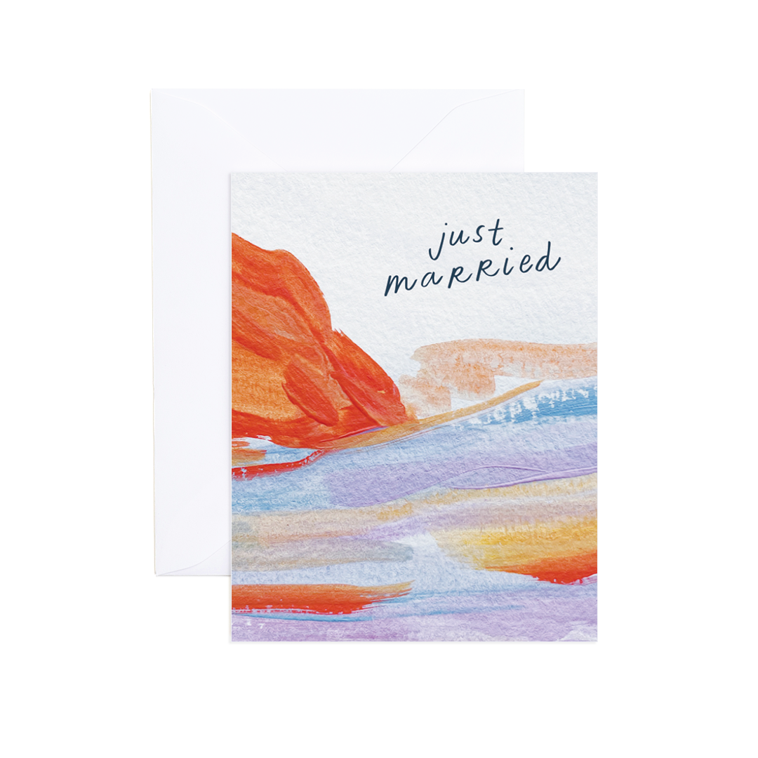 Tanner Mountain Wedding Card