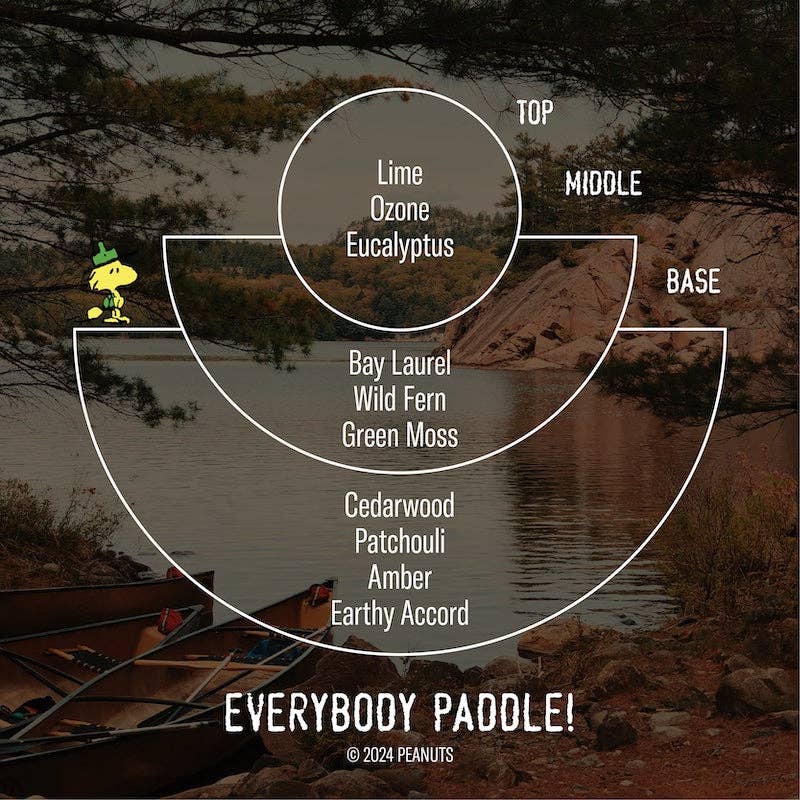 Peanuts™ Candle | Everybody Paddle!