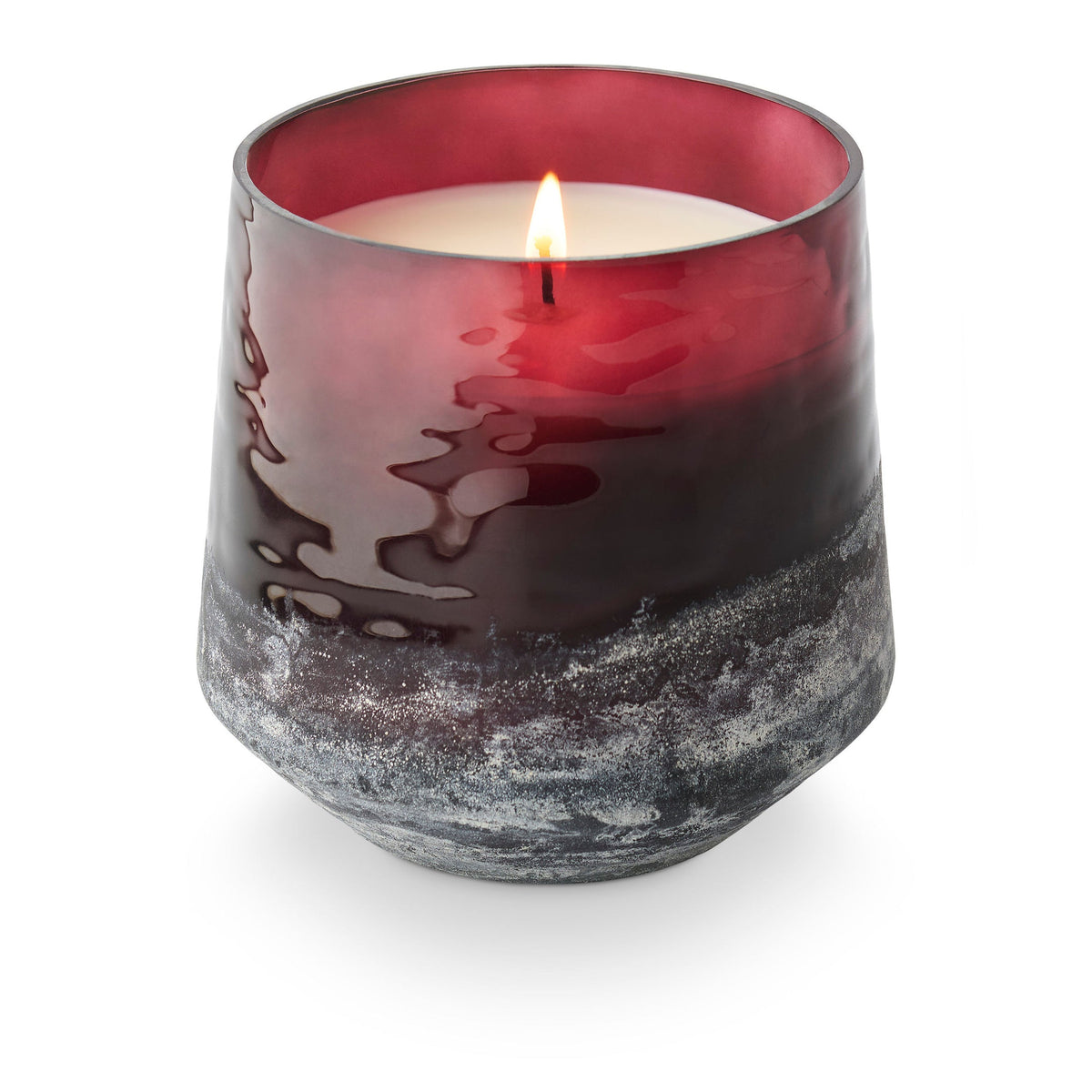 Illume Baltic Glass Candle | Crimson Woods