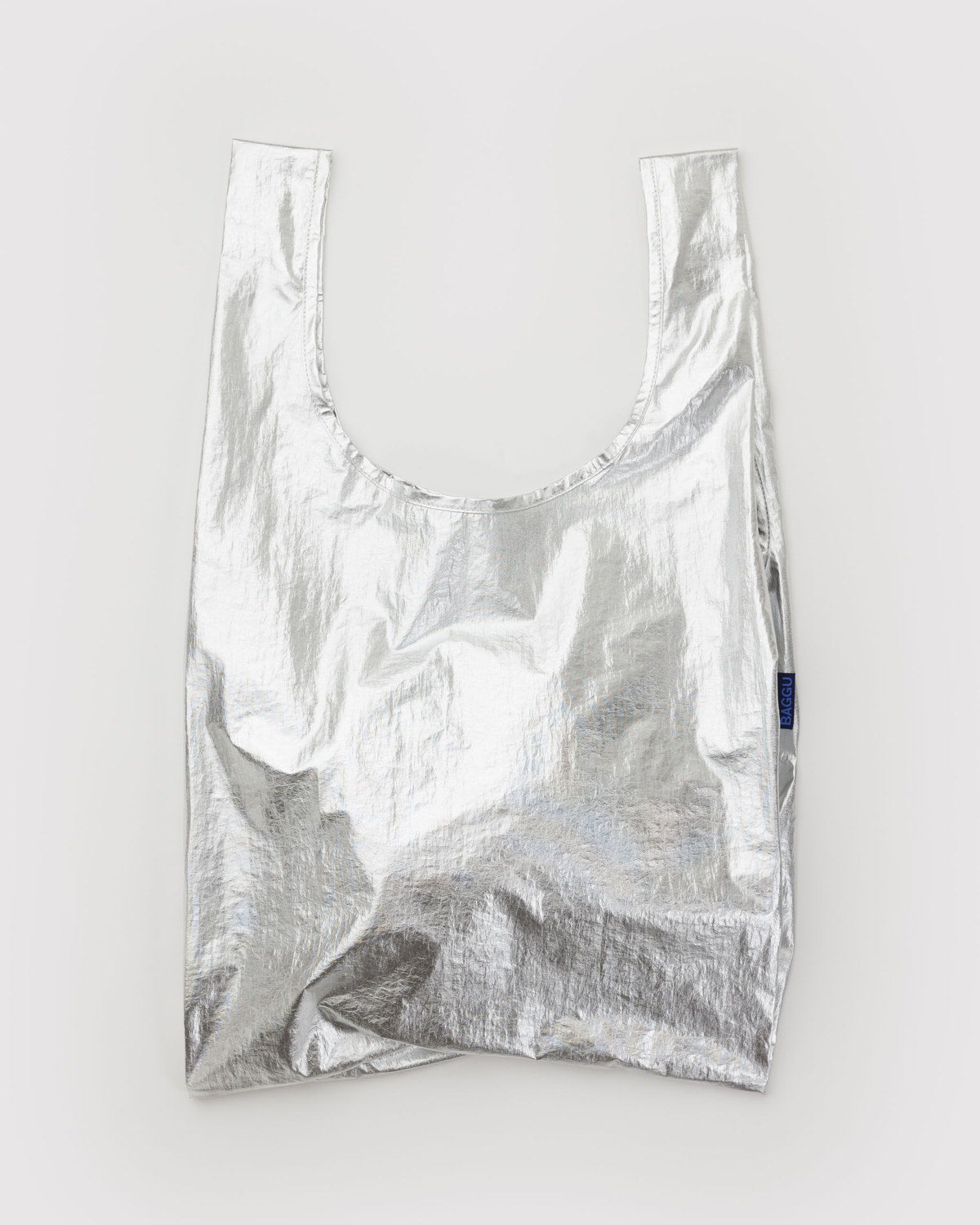 Standard Baggu | Chrome Metallic
