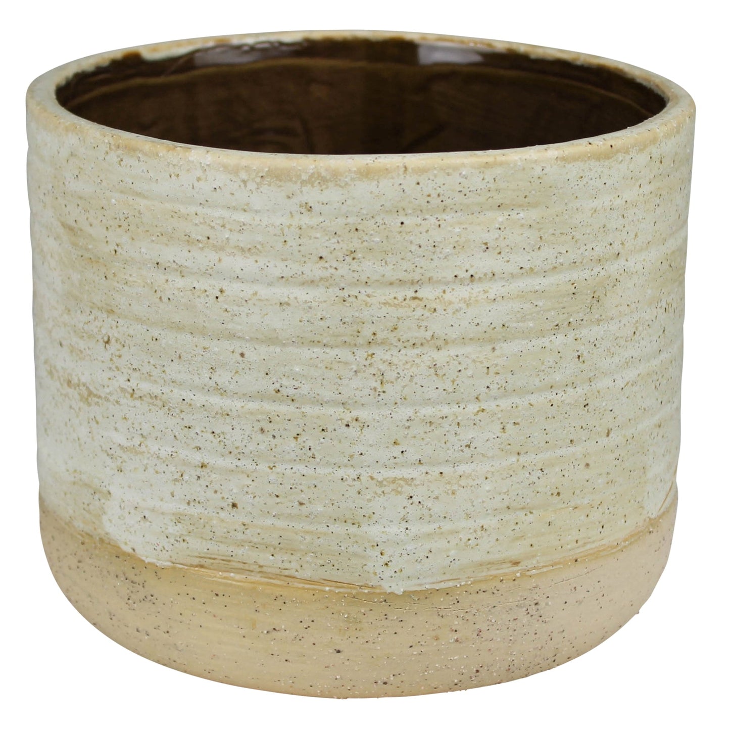 Umbria Ceramic Pot | White
