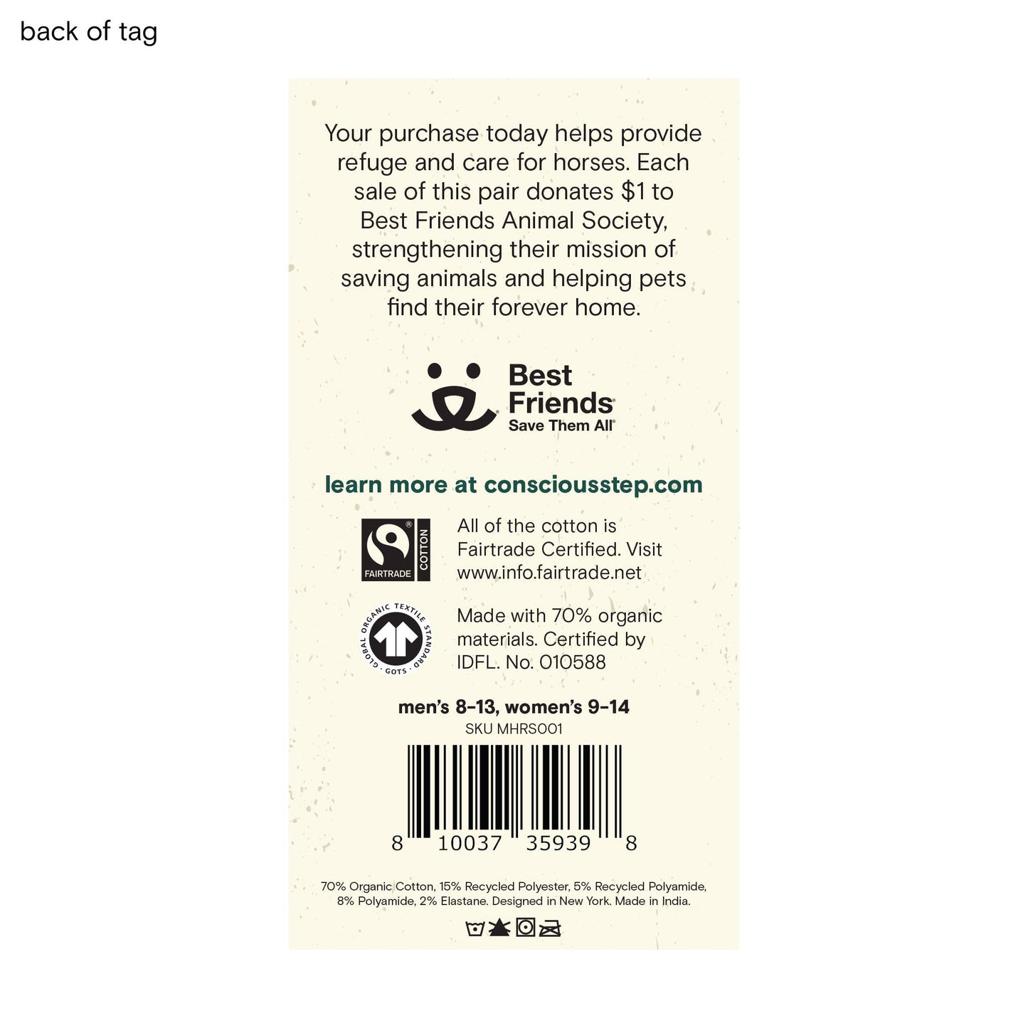 Socks that Save Horses: Large