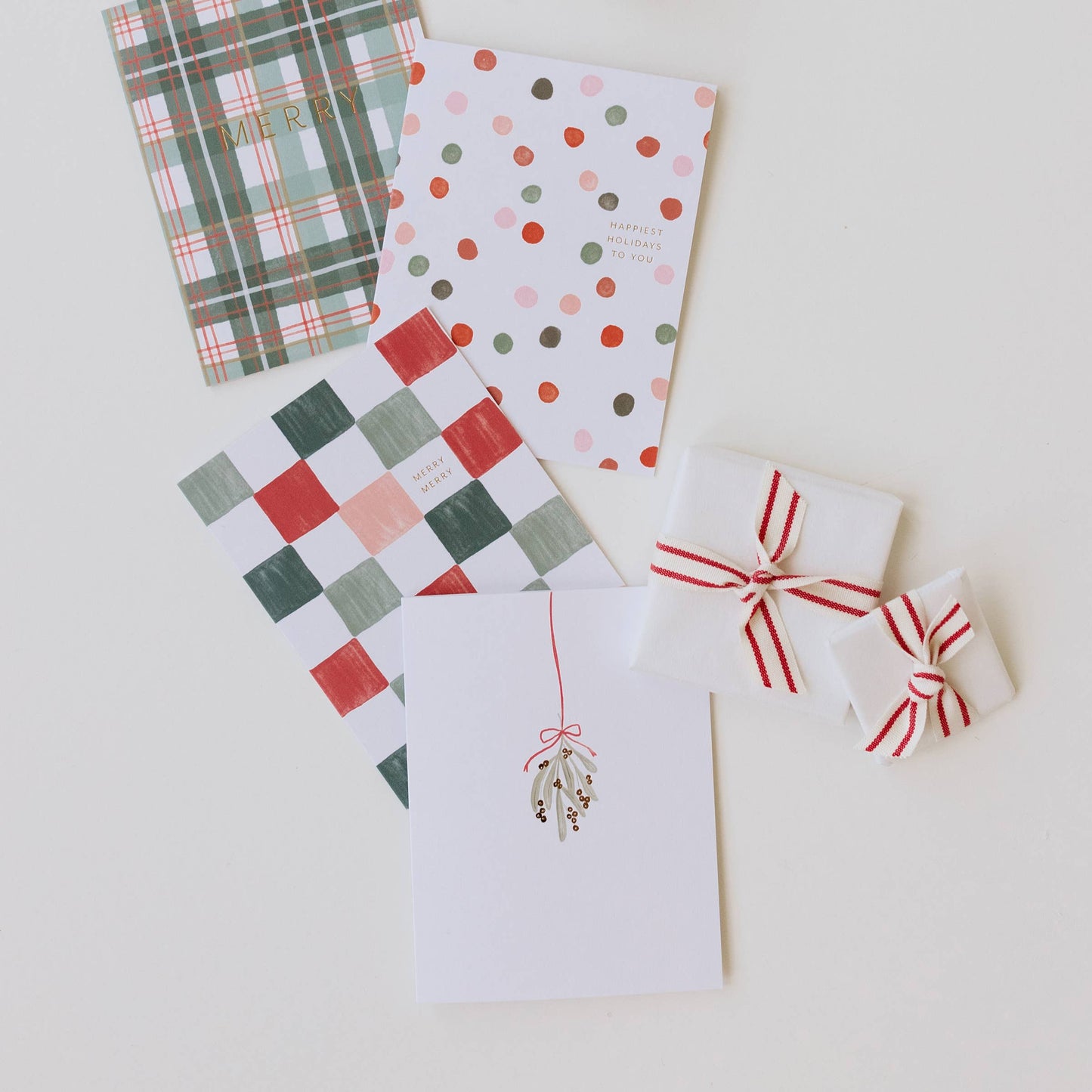Mistletoe Greeting Card