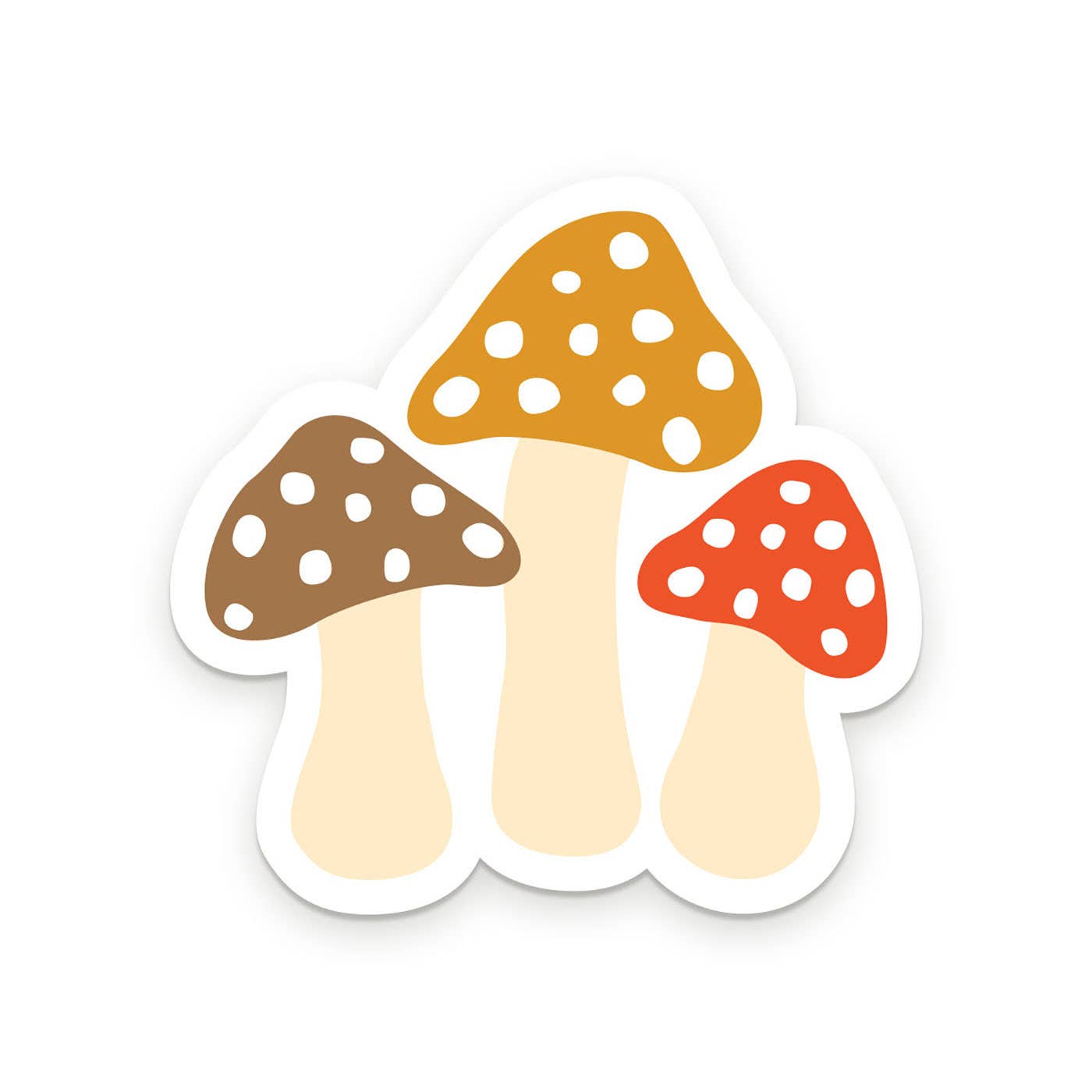 Mushroom Vinyl Sticker