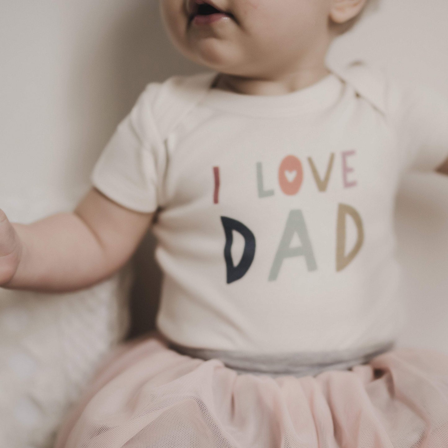 Love Dad Baby Bodysuit | 0-3M