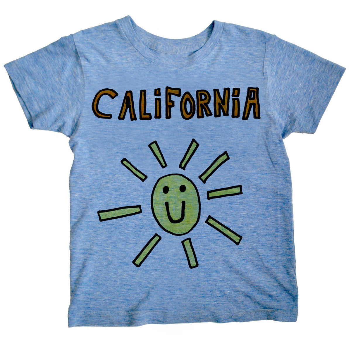 CA Sunshine - Kids Triblend Tee: Grey / 3 - 6 Months