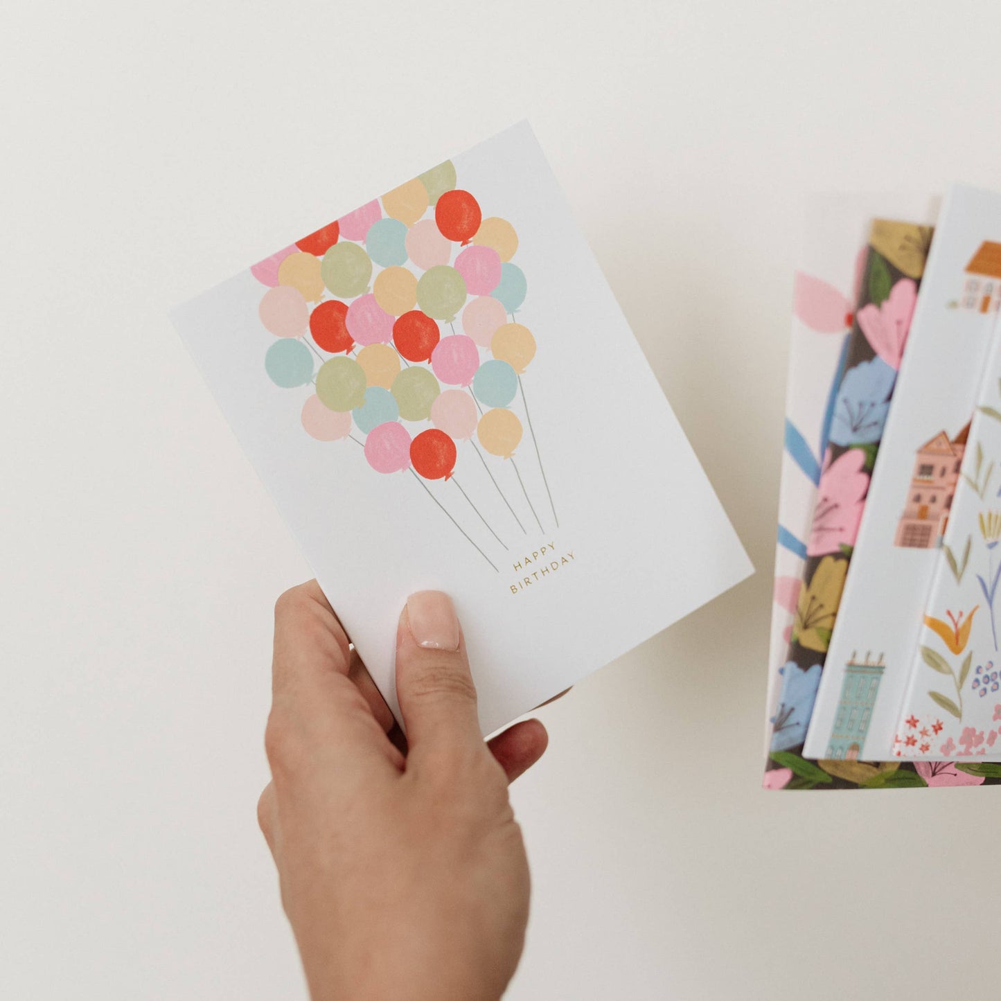 Balloons Birthday Card