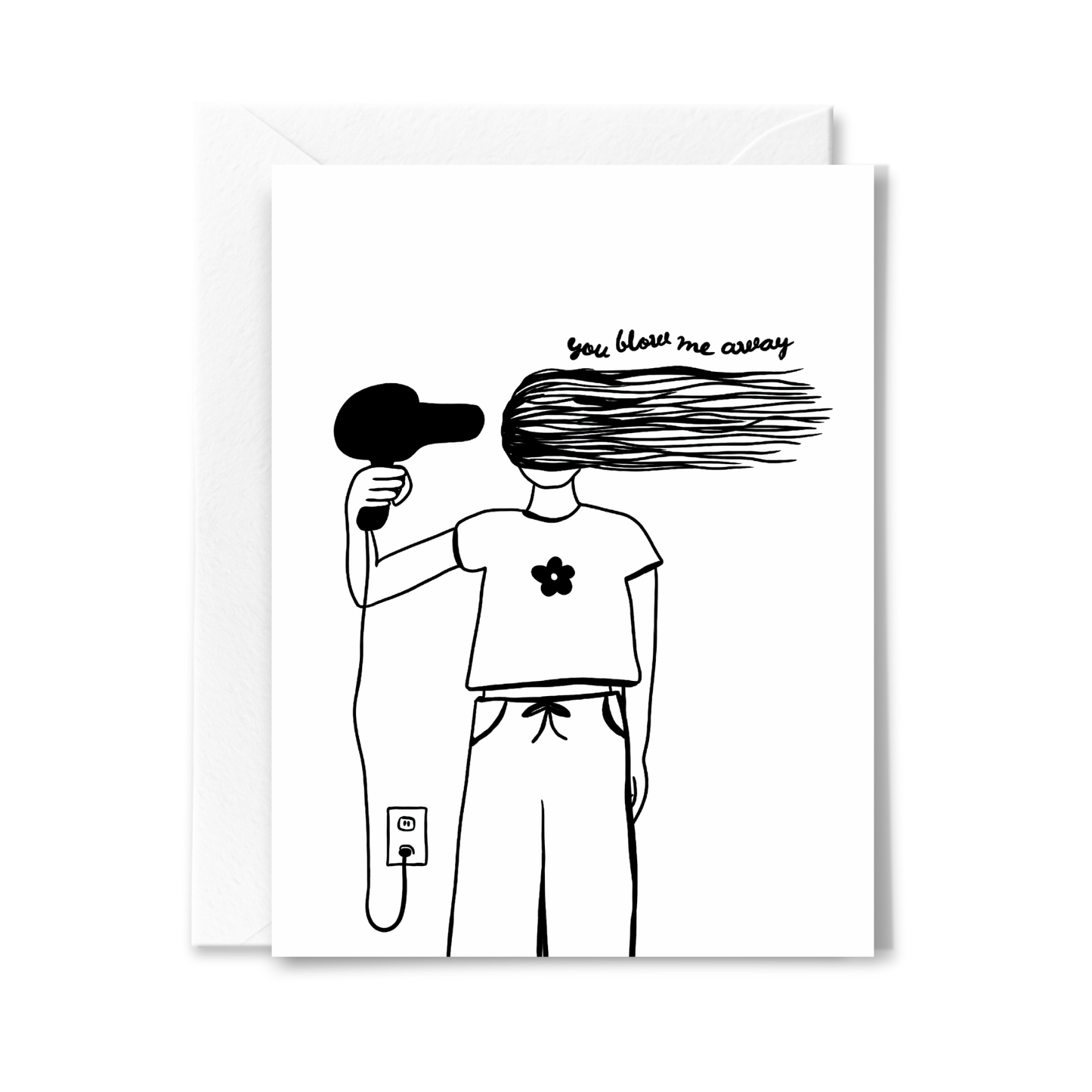 Blow Me Away Love & Friendship Card