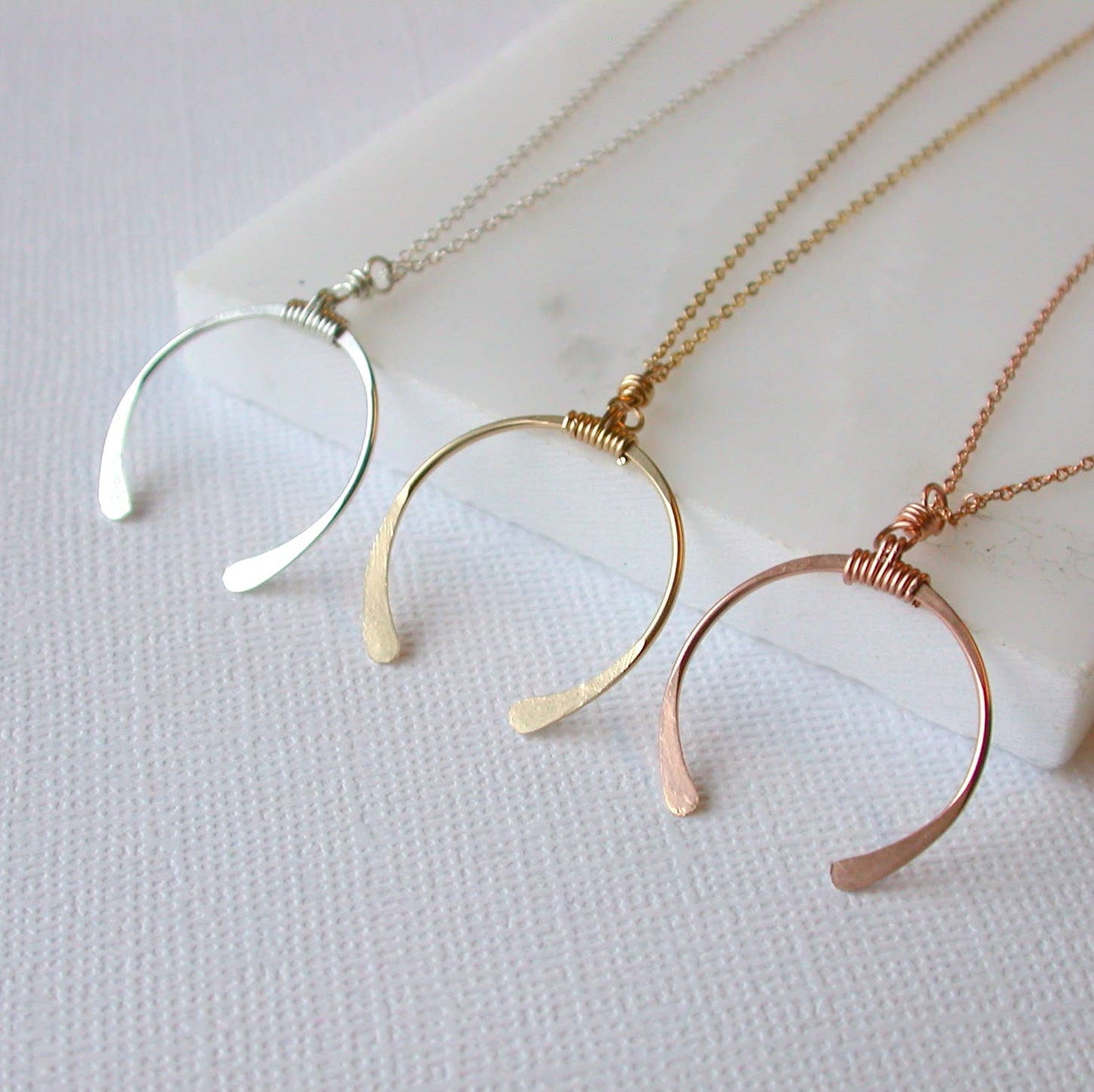 Lucky Pendant: 14k gold fill / 16"