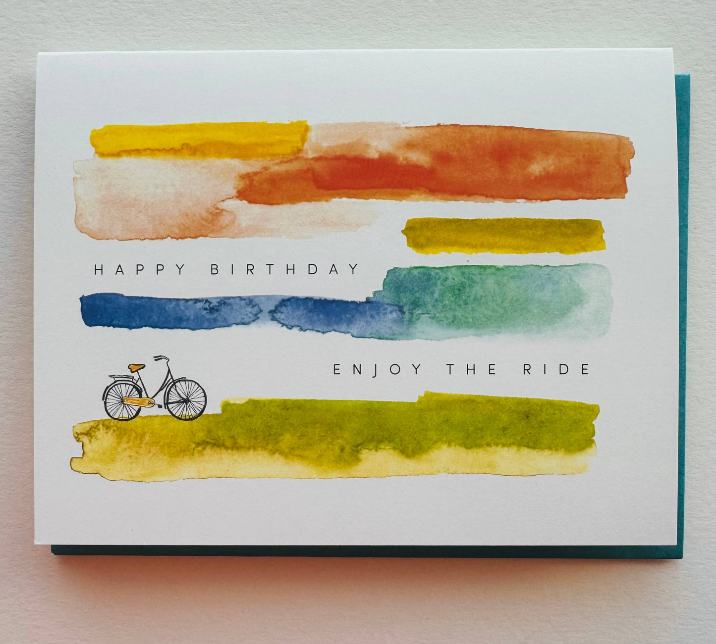 Happy Birthday Bicycle "Enjoy the Ride" Card