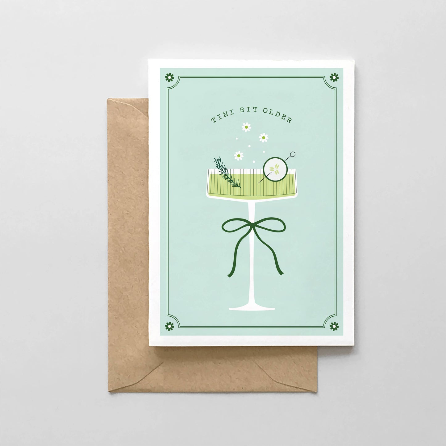 Tini Bit Older Birthday Card