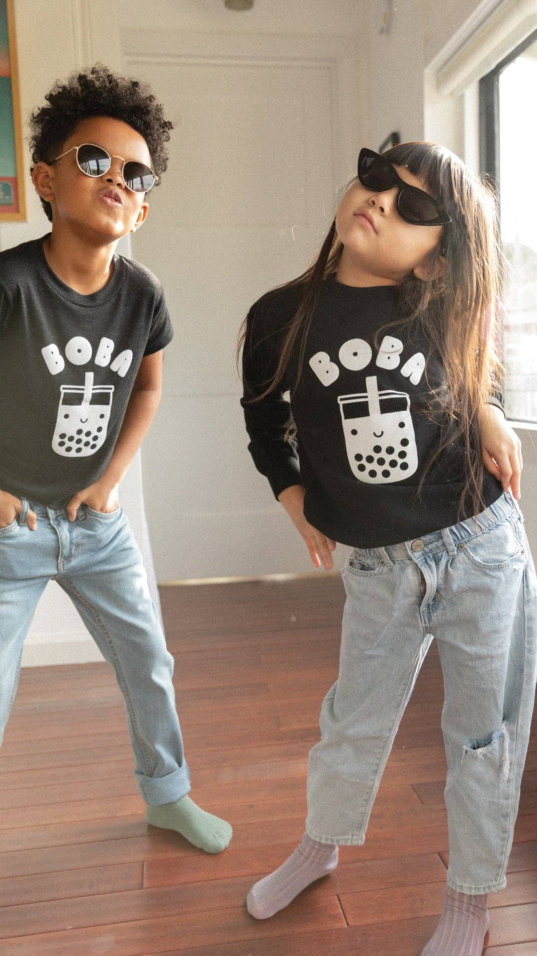Kawaii Boba Kid's Graphic Tee | 3-6M