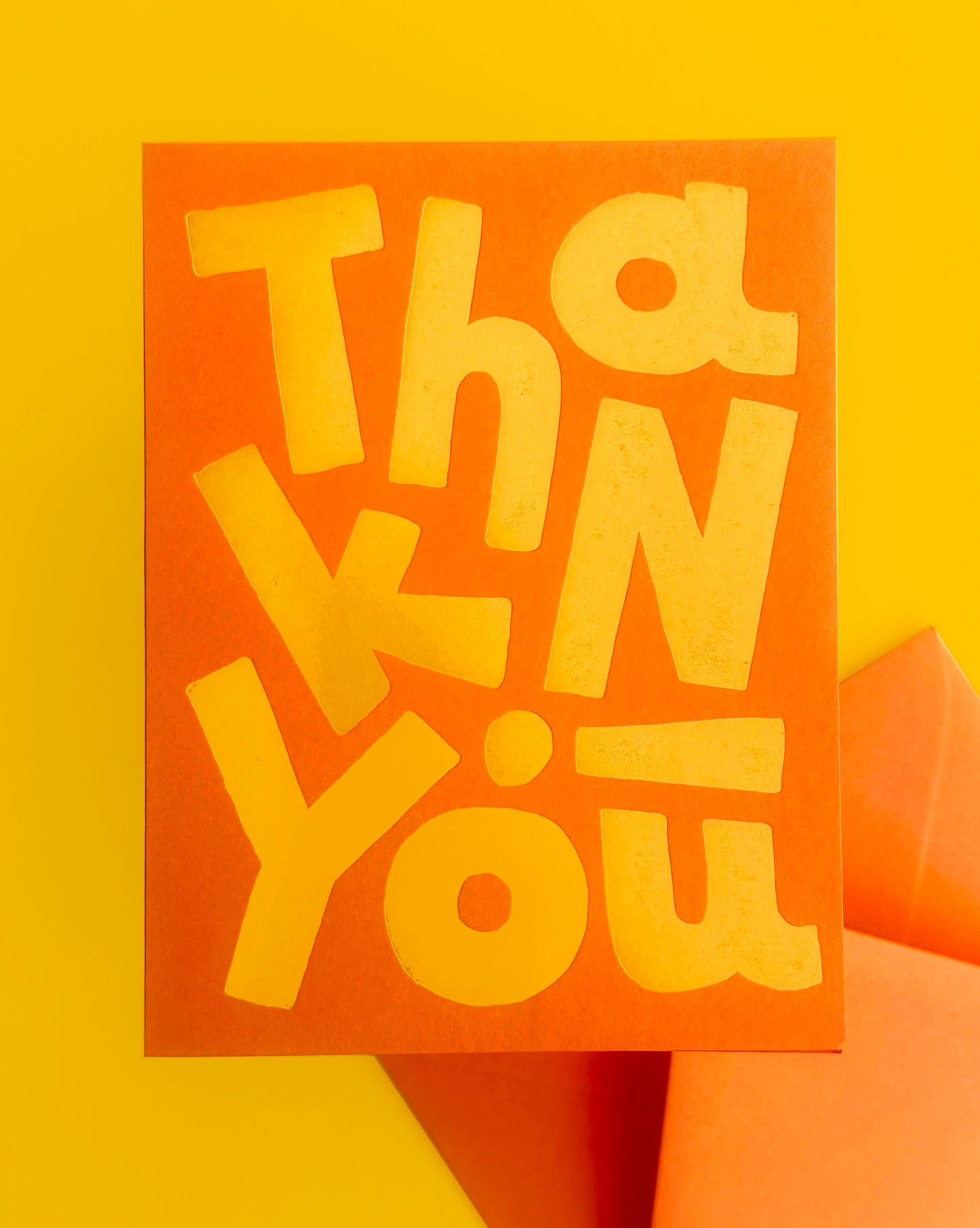Thank You! Big Type: Single