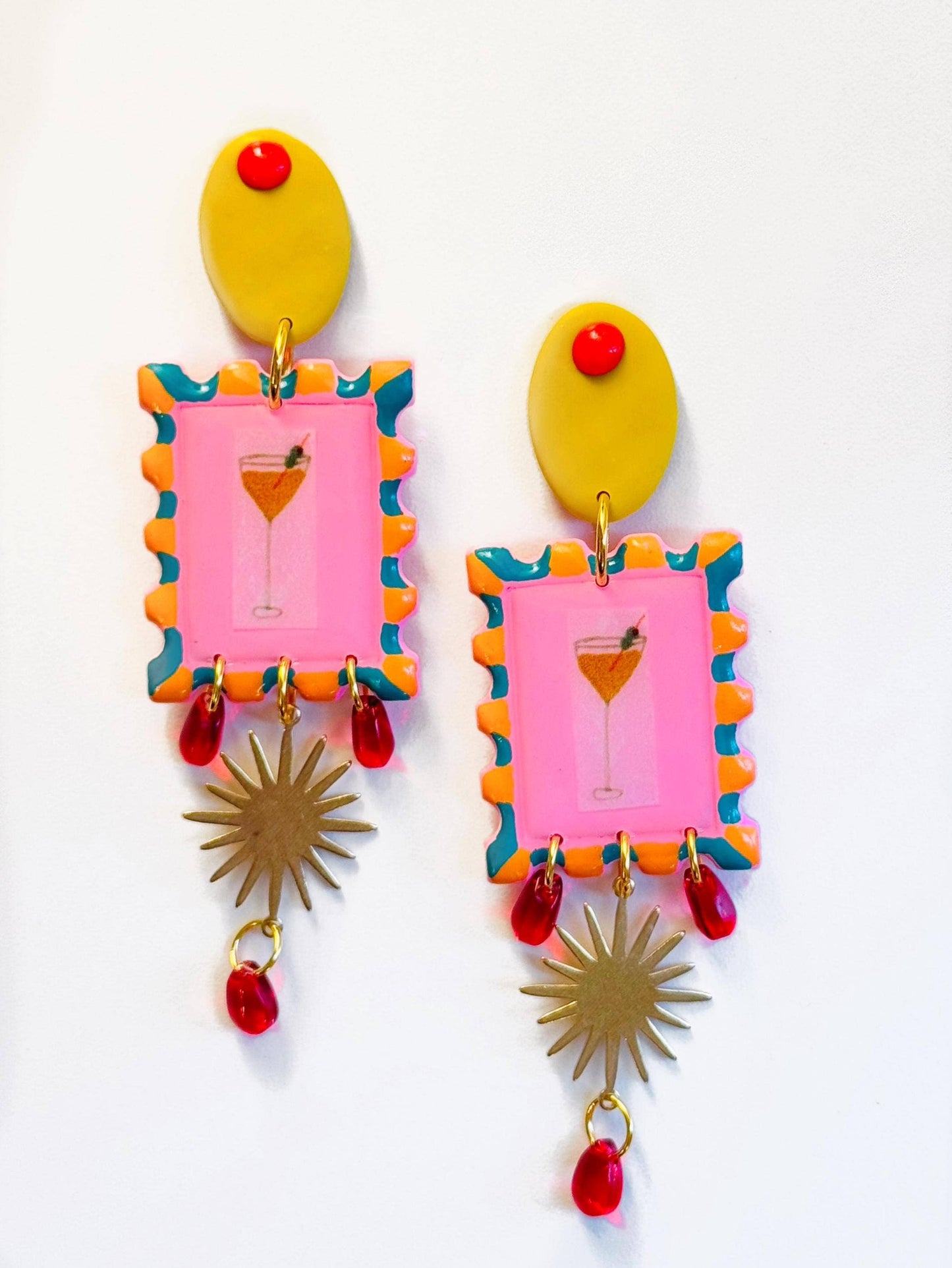 Summer Foodie Earrings | Pink