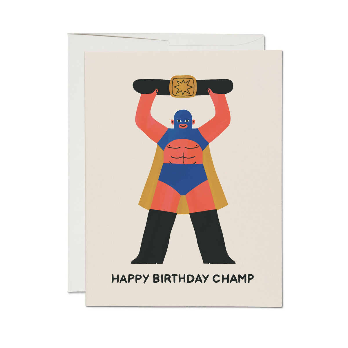 Happy Birthday Champ greeting card