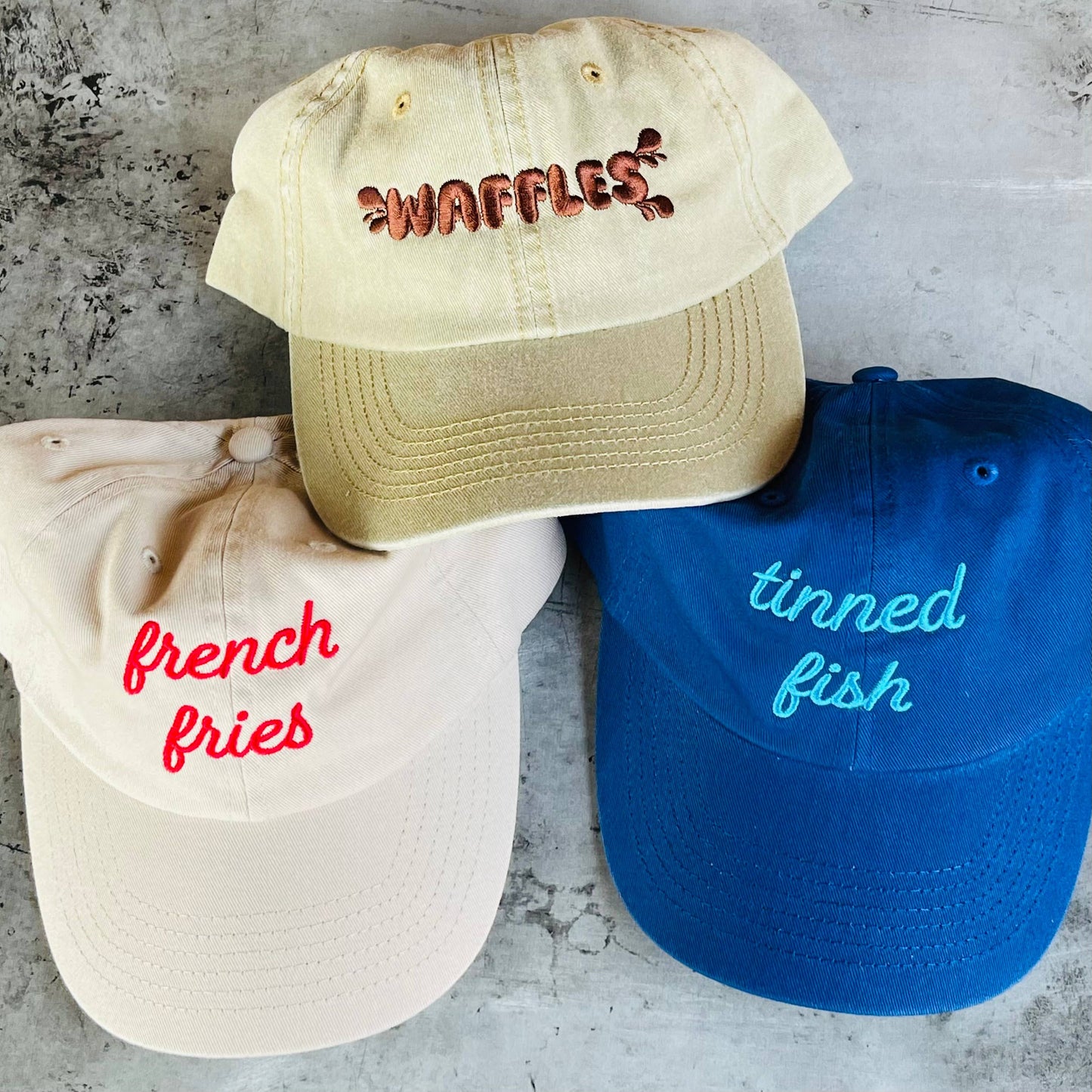 Tinned Fish Restaurant Baseball Cap Dad Hat