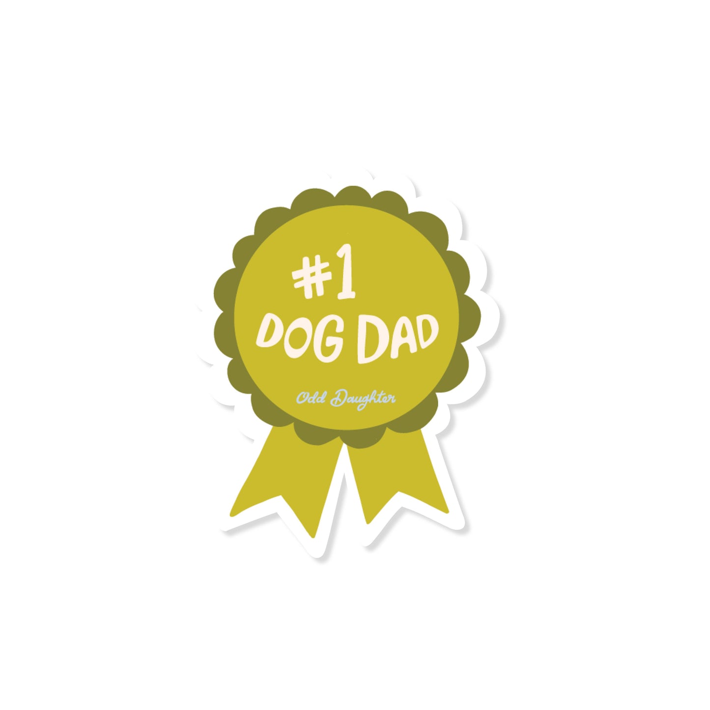 Dog Dad - Vinyl Sticker