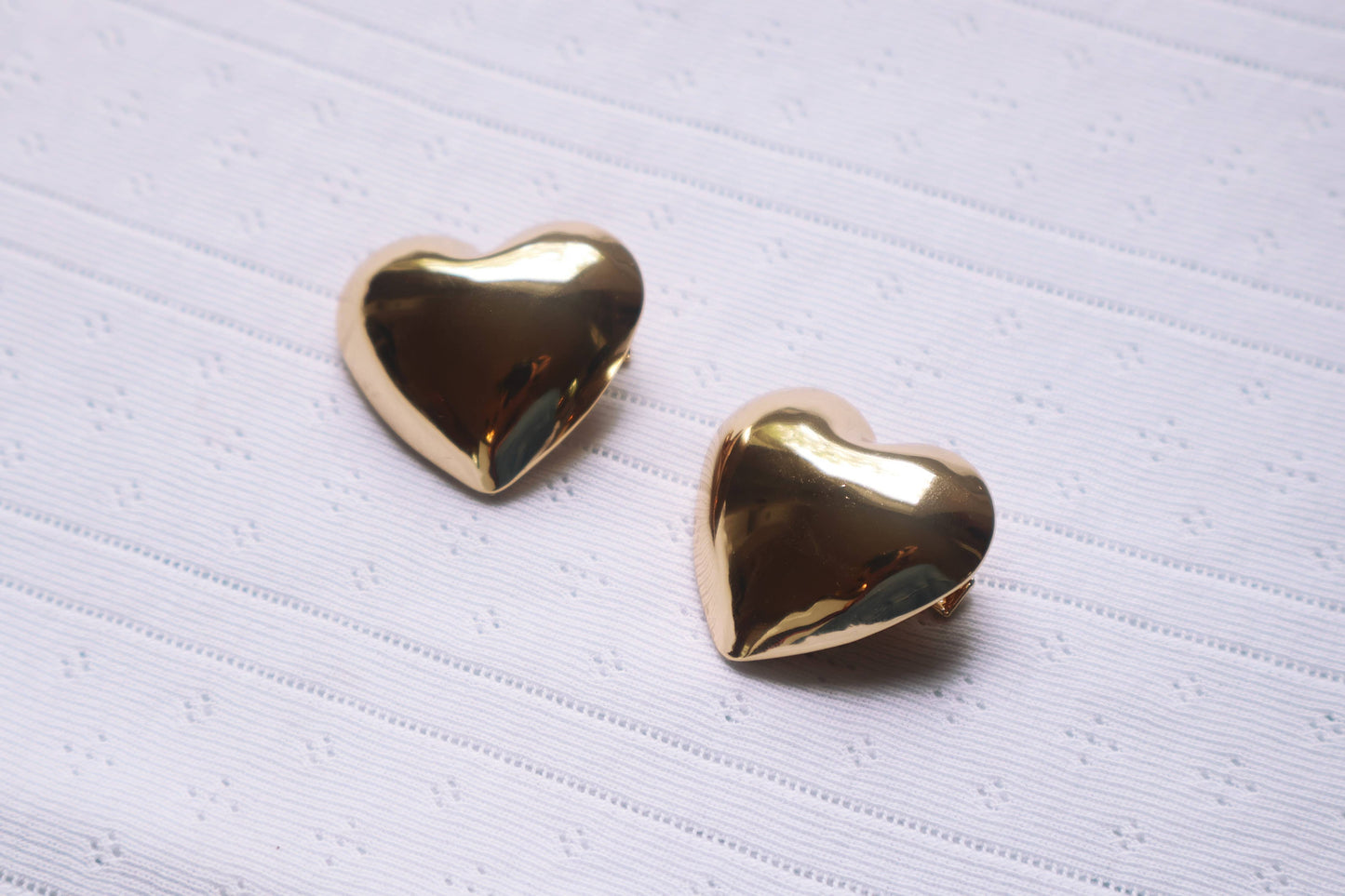 Metallic Heart Clips: Silver Heart Set (Small)