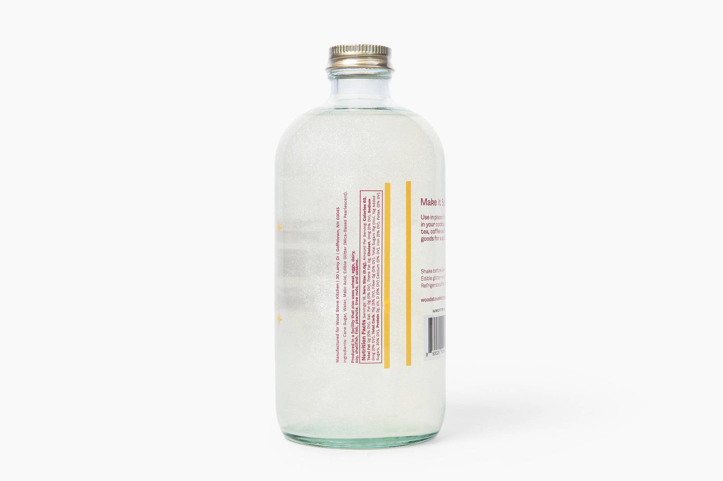 Glitter Simple Syrup 16 fl oz