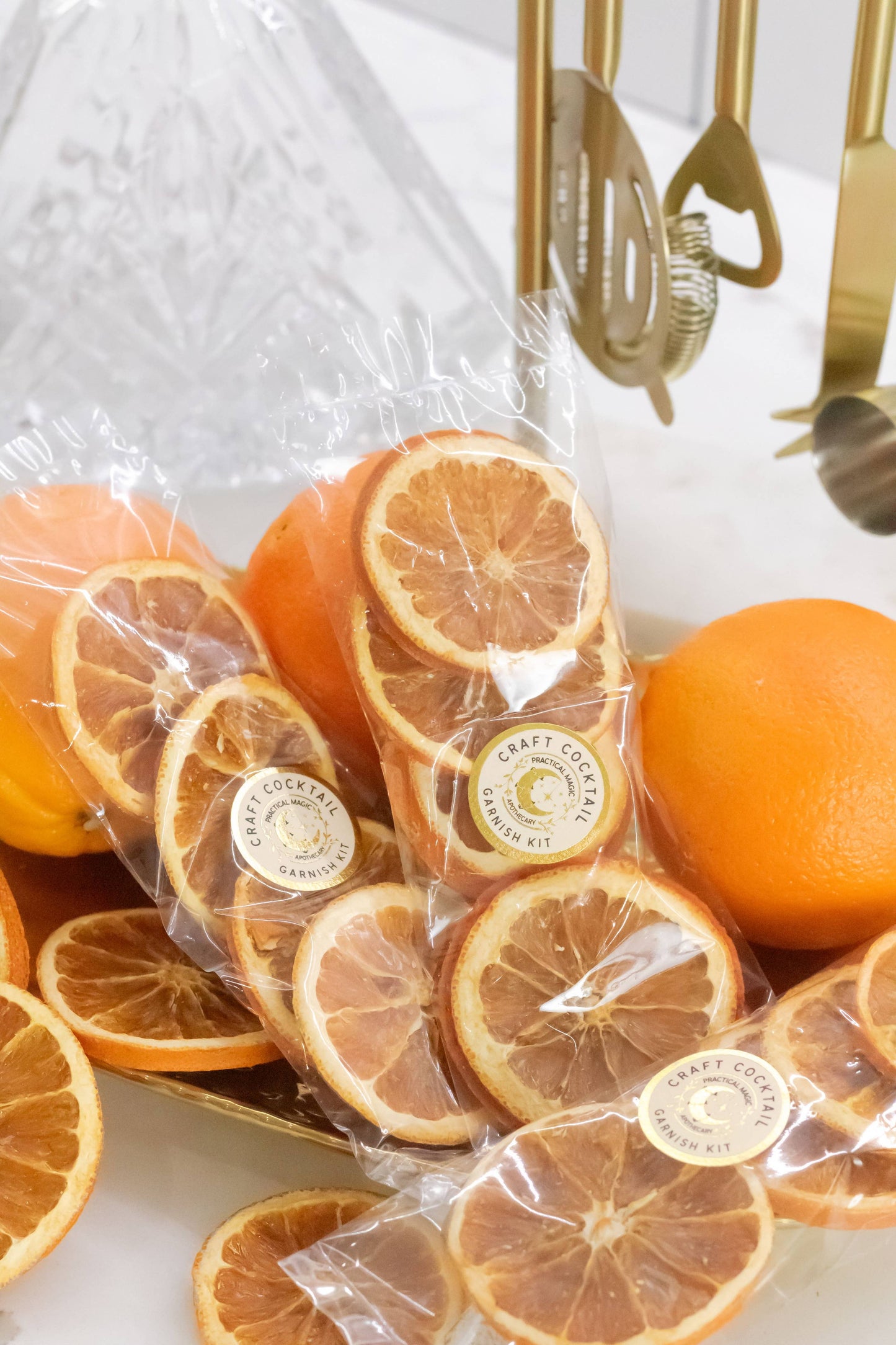 Dried Fruit Garnish: Oranges