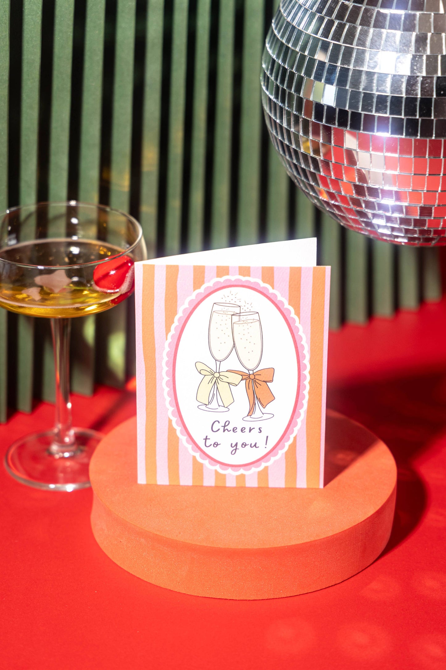 Cheers to You Greeting Card