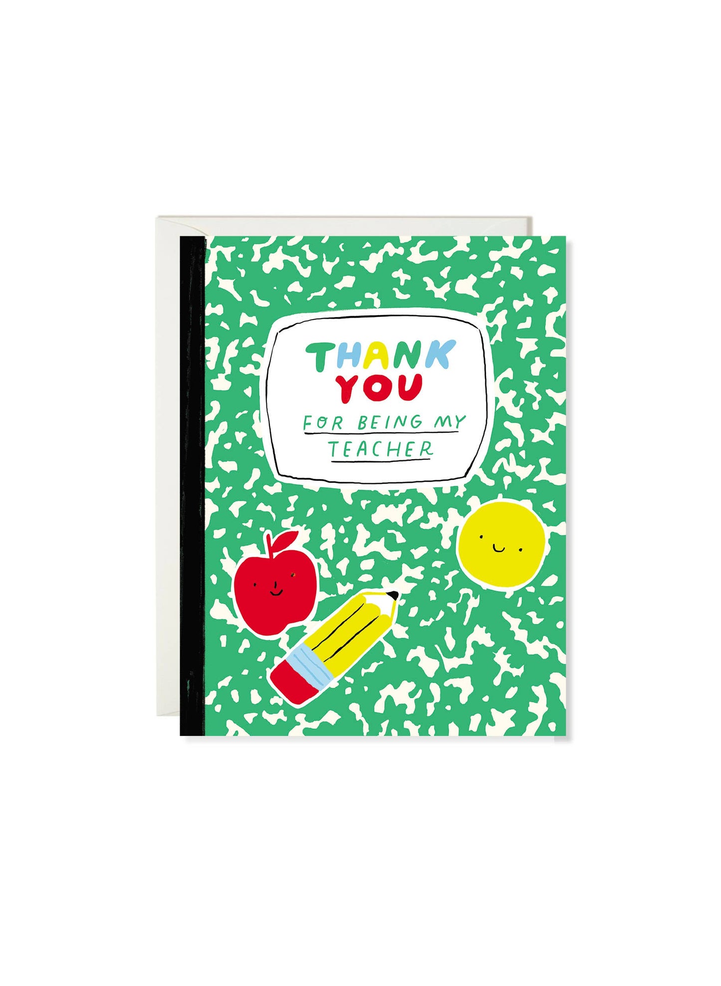 Notebook Thanks Card