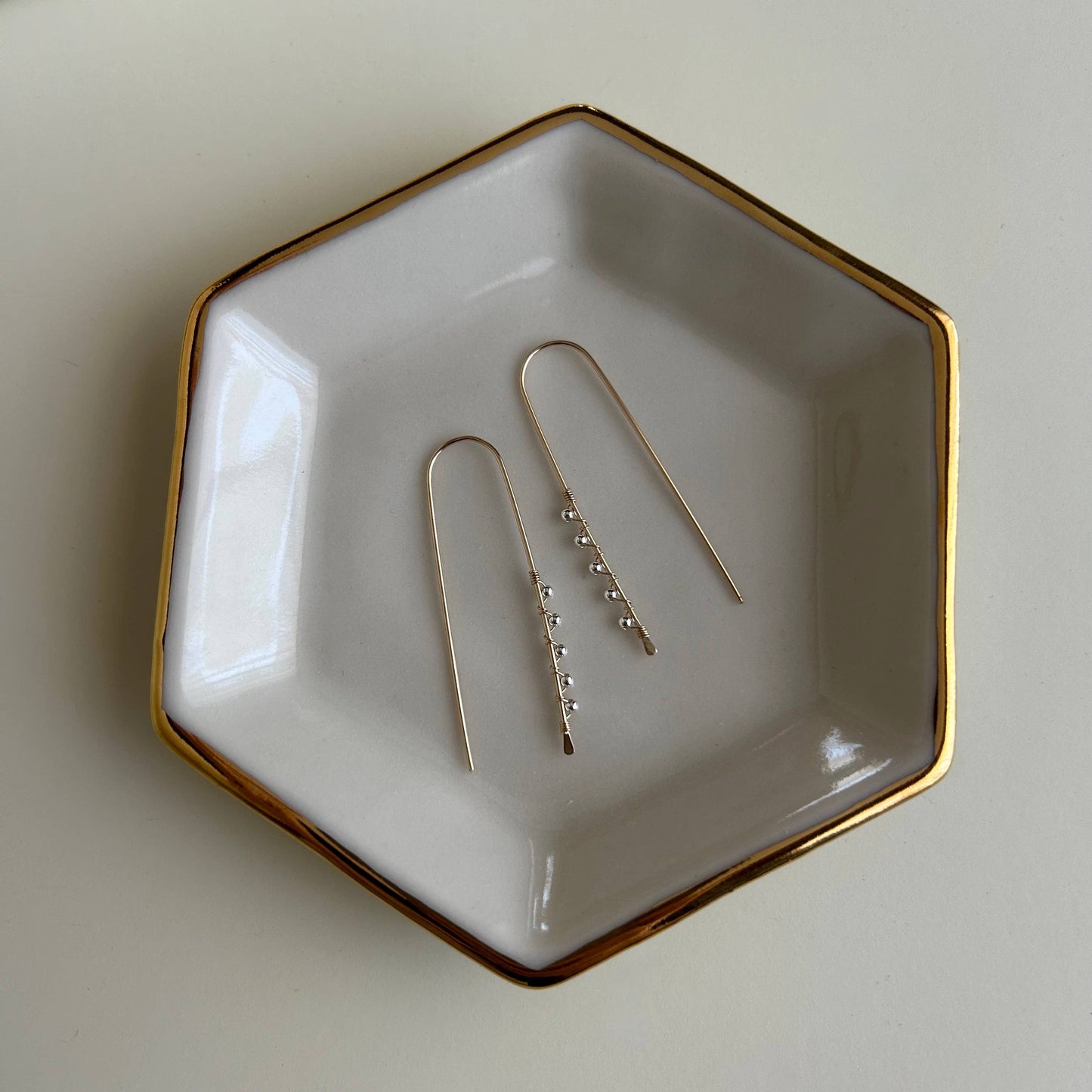 Irene Earrings | Mixed Metals