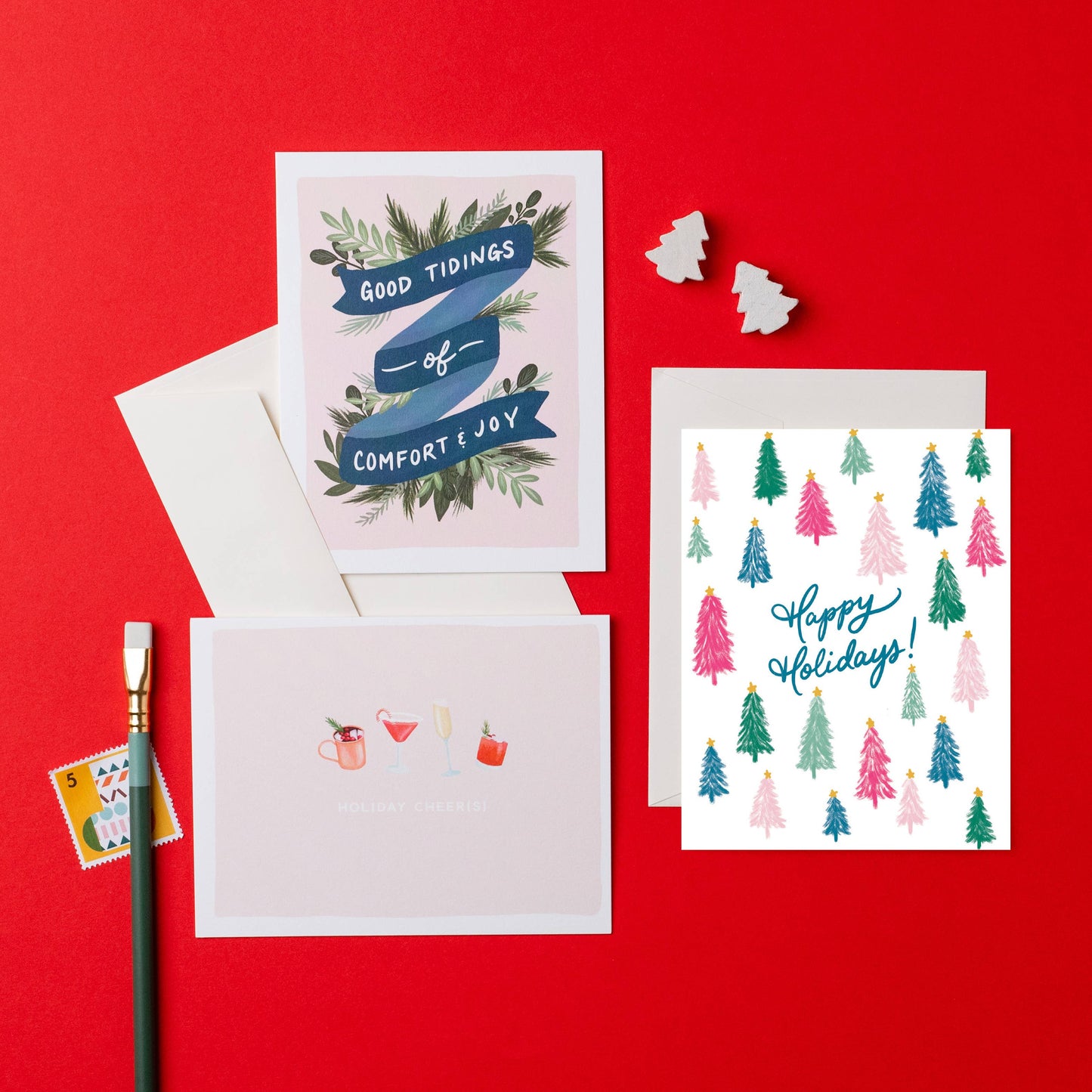 Holiday Cheer(s) | Sending Holiday Cheers Card: Single