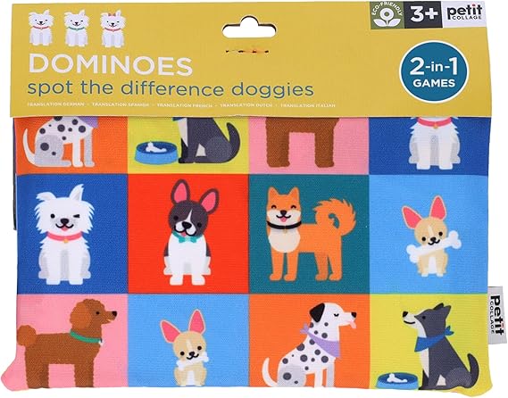Dominoes Spot The Difference Doggies
