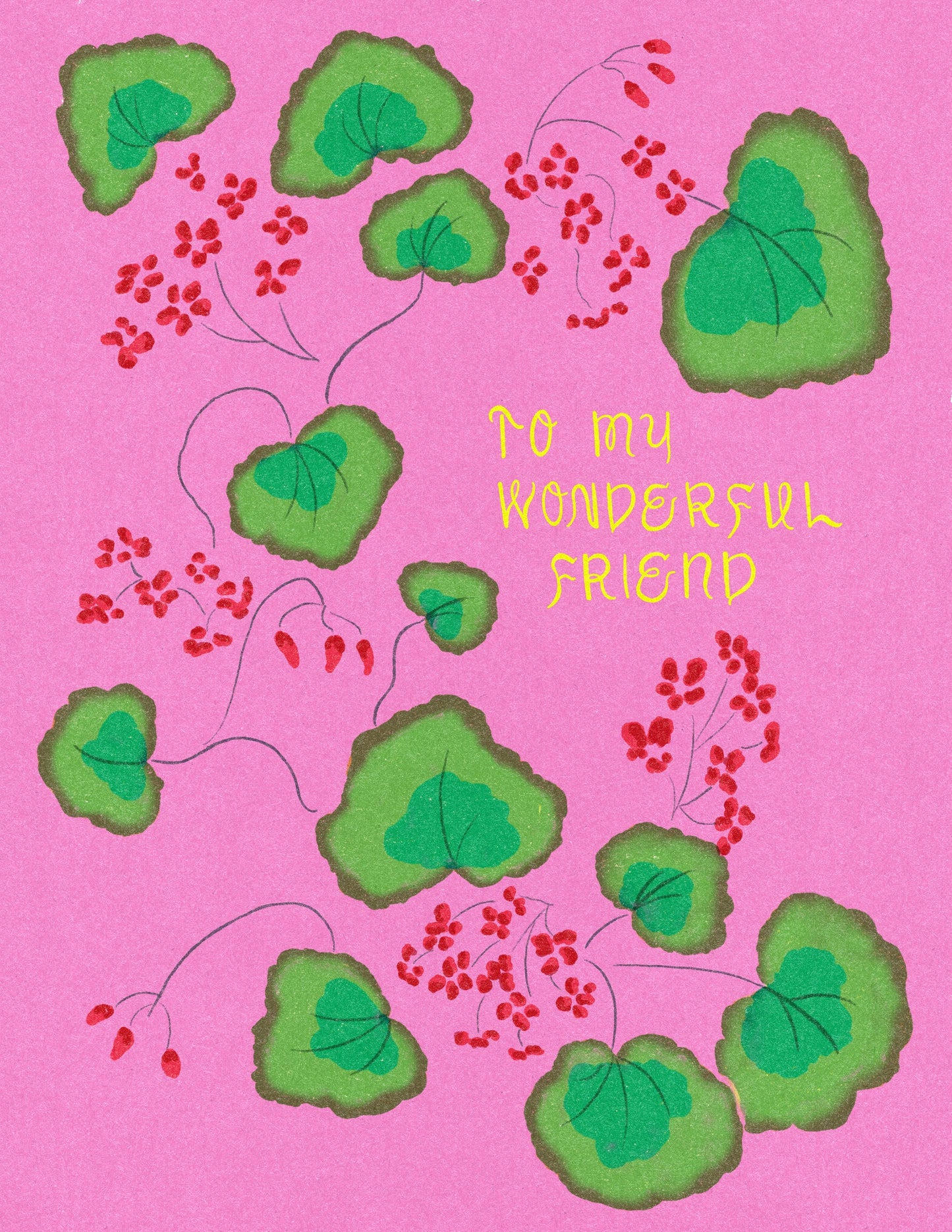 My Wonderful Friend Card