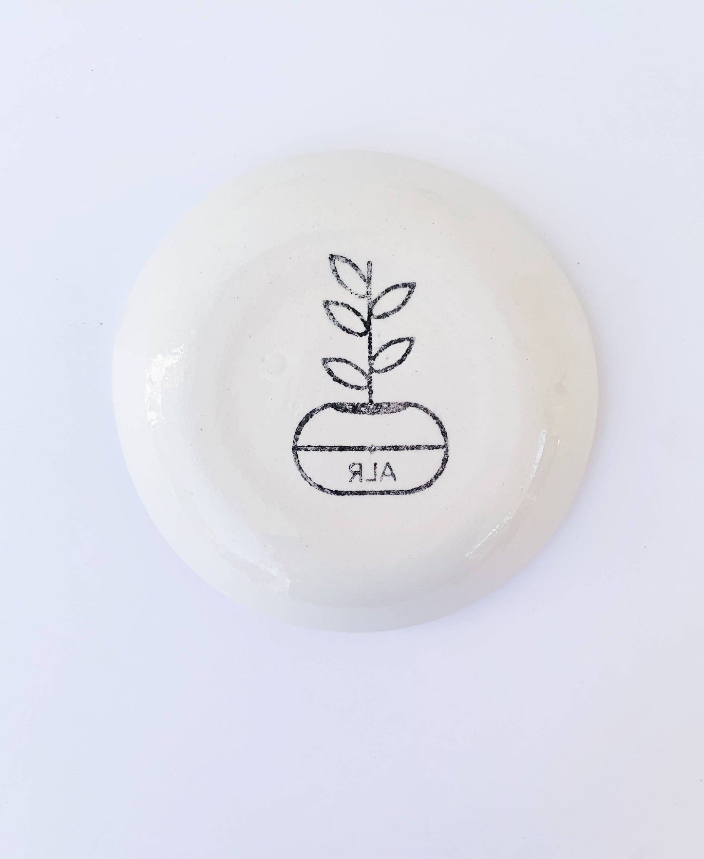 Watercolor Blush Ring Dish