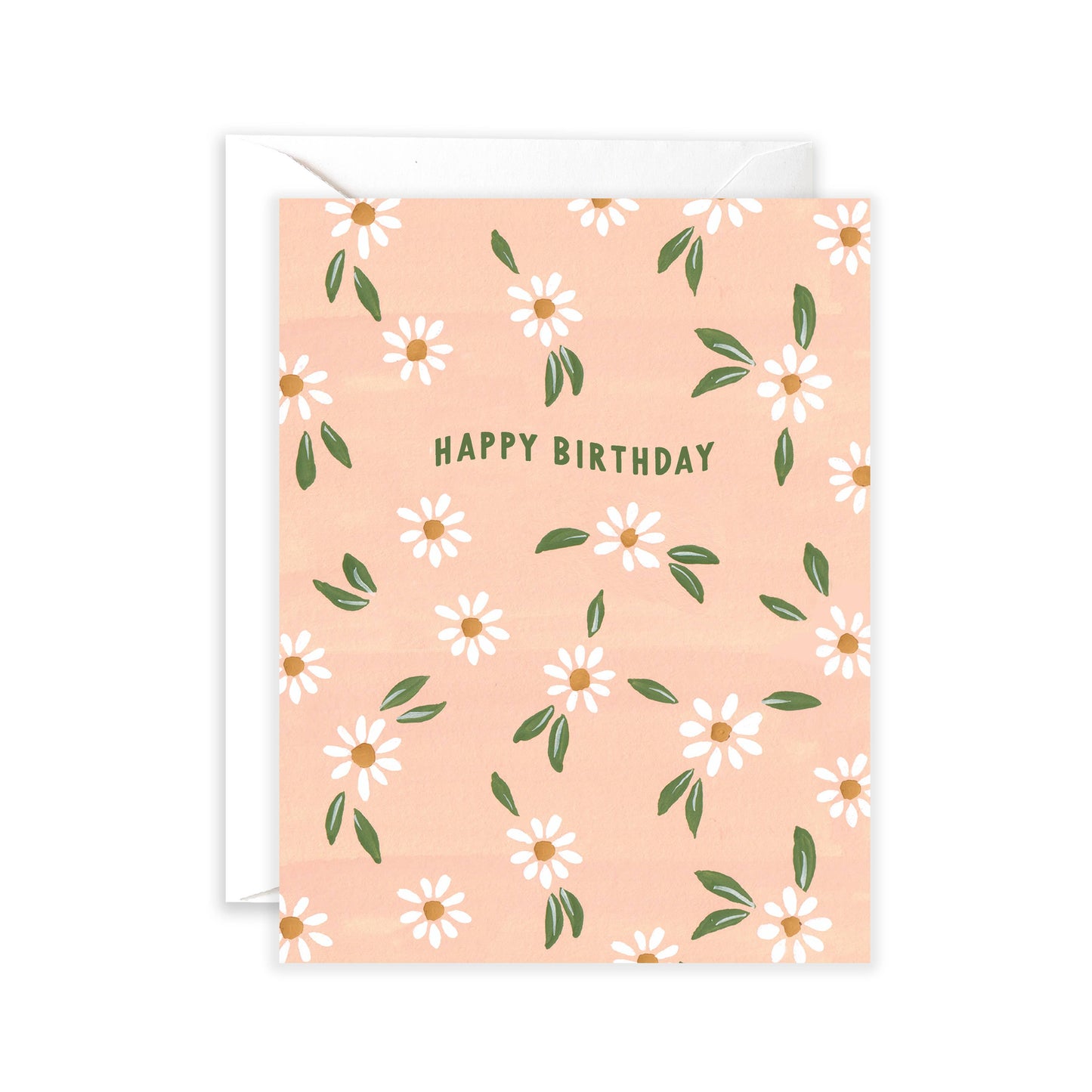 Daisies Happy Birthday Card