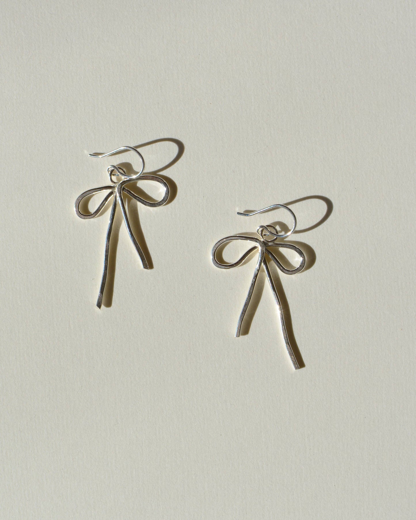 Bow Earrings: Gold Filled