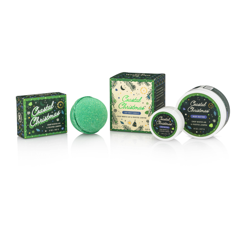 Coastal Christmas Bath Bomb